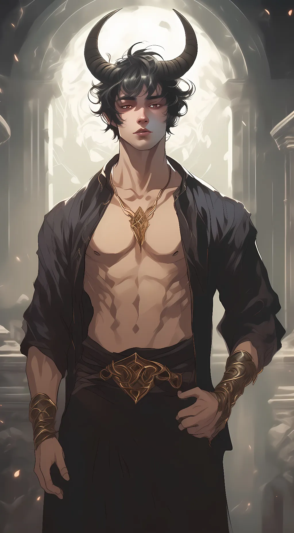 ai character: Rukito background