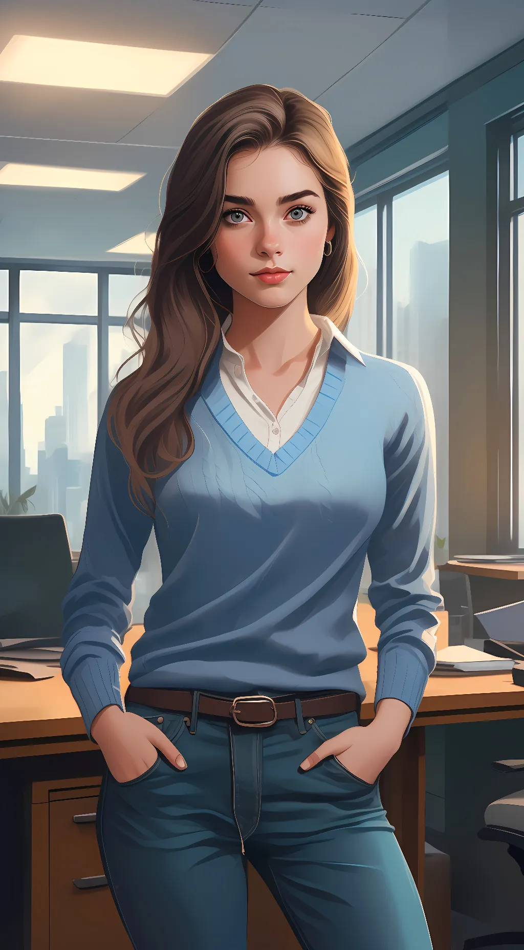 ai character: Charolette background