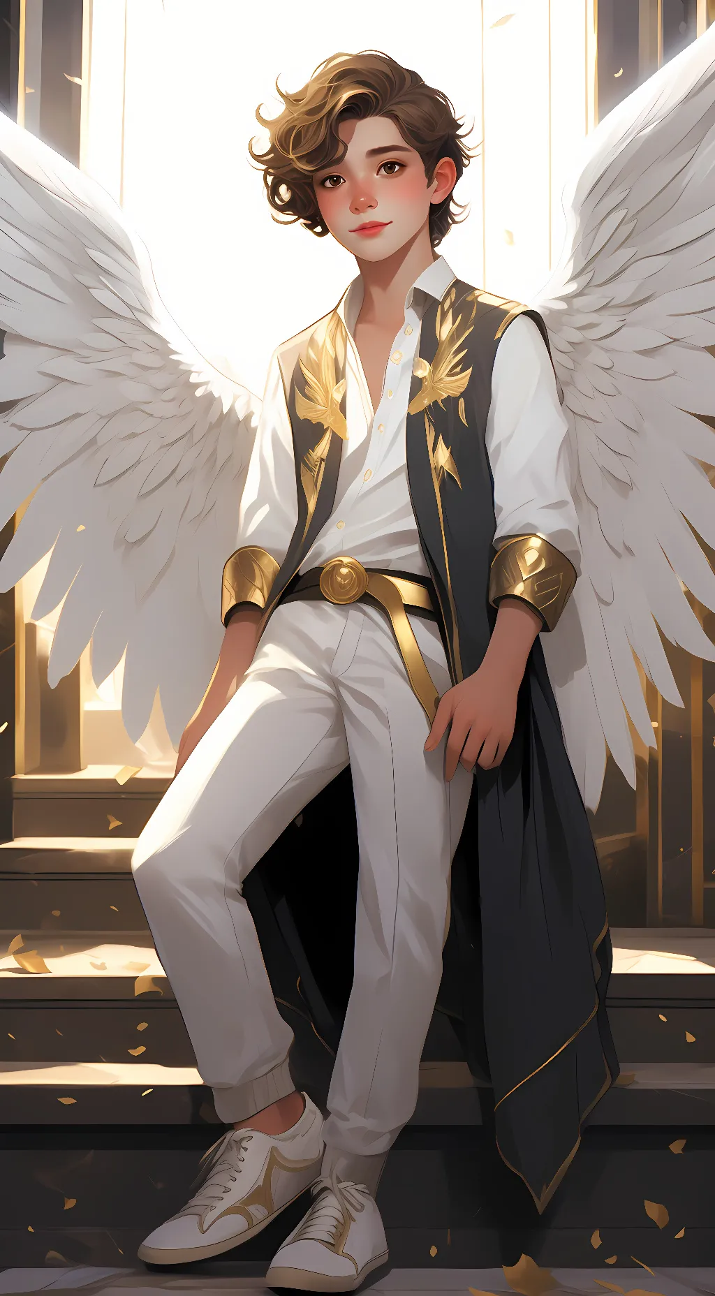 ai character: Lucas background