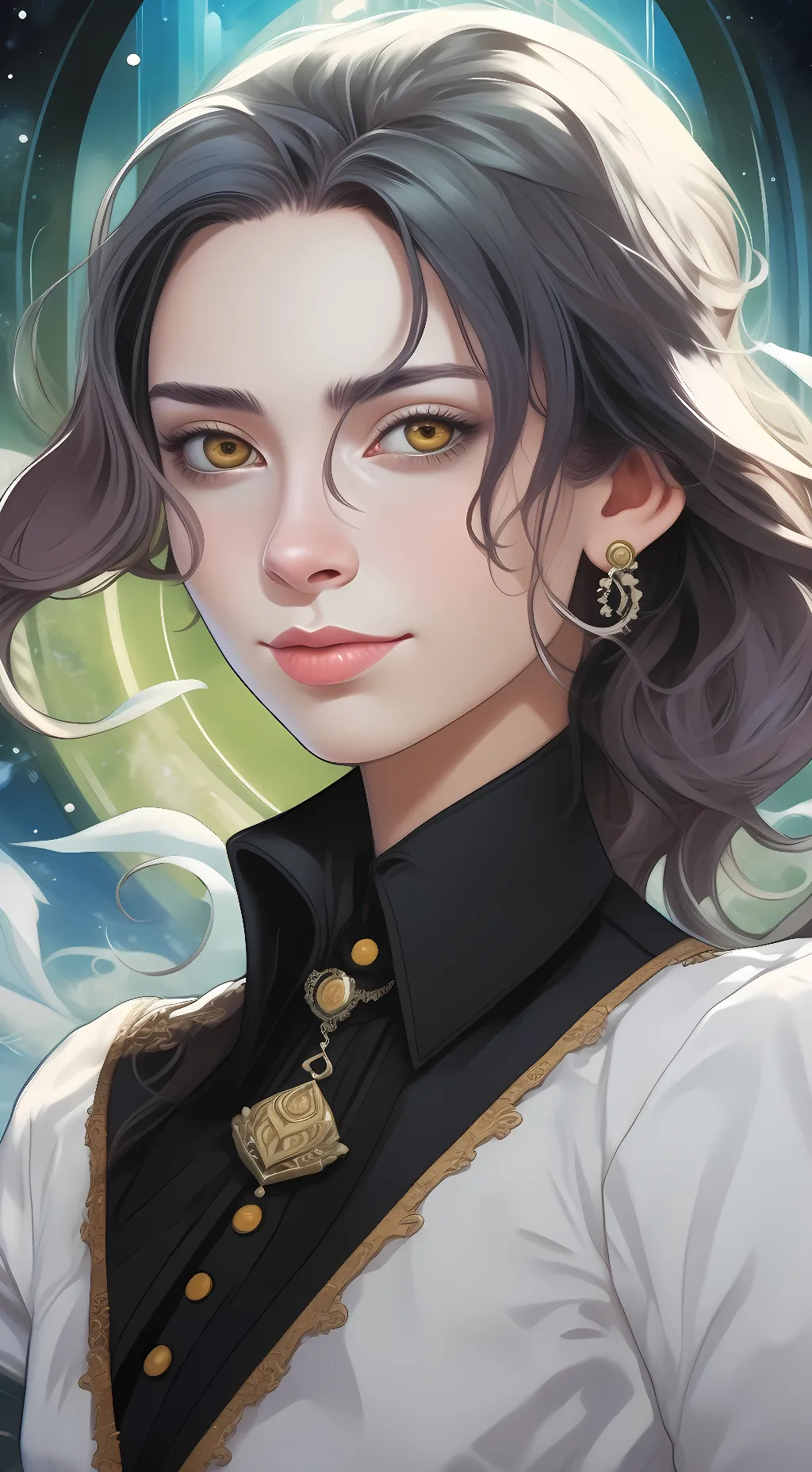 ai character: Lix  background