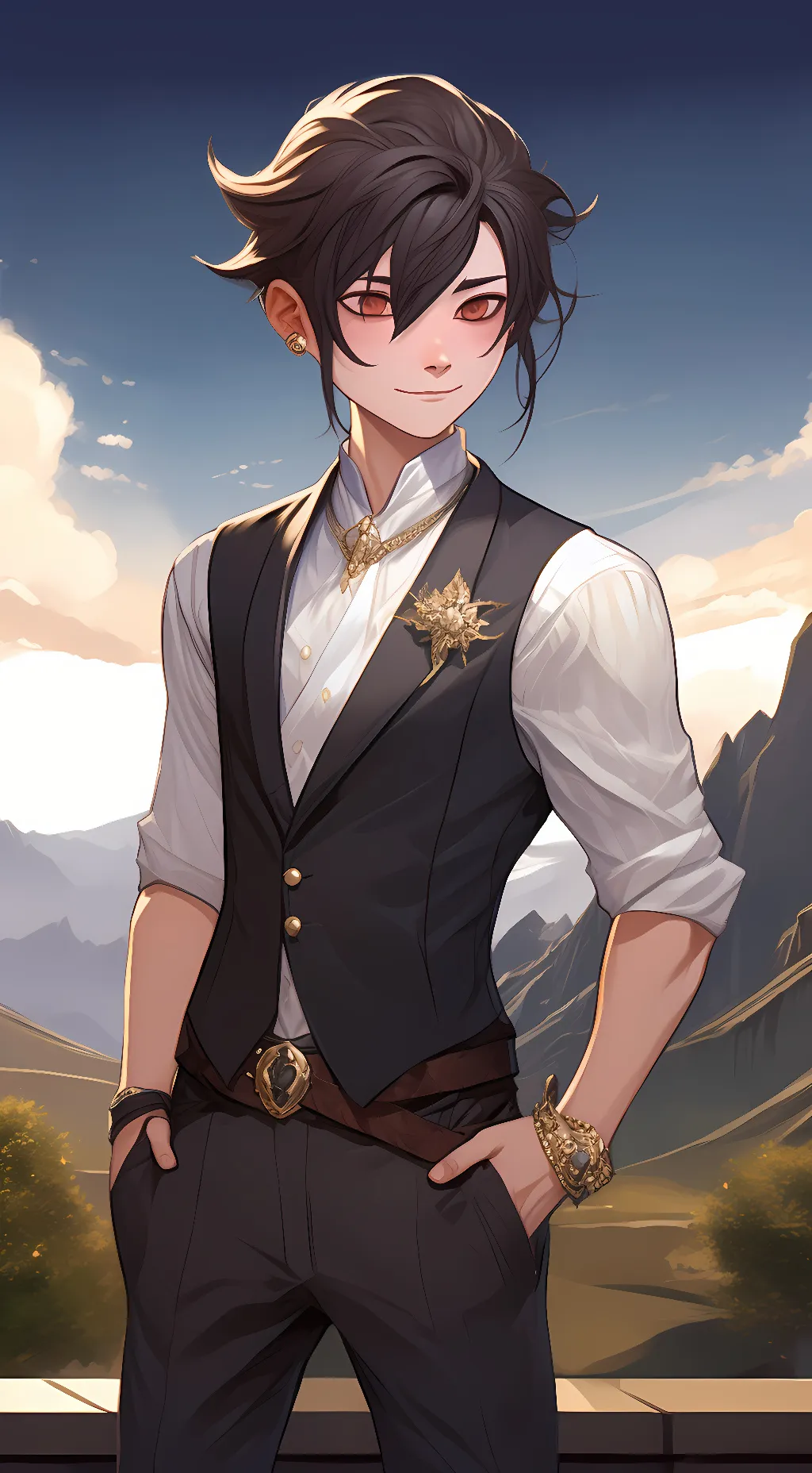 ai character: Alex background