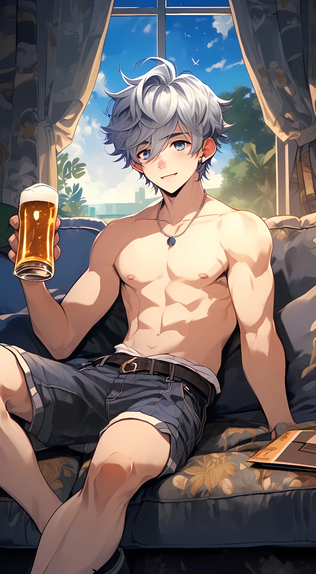 ai character: Charlie  background