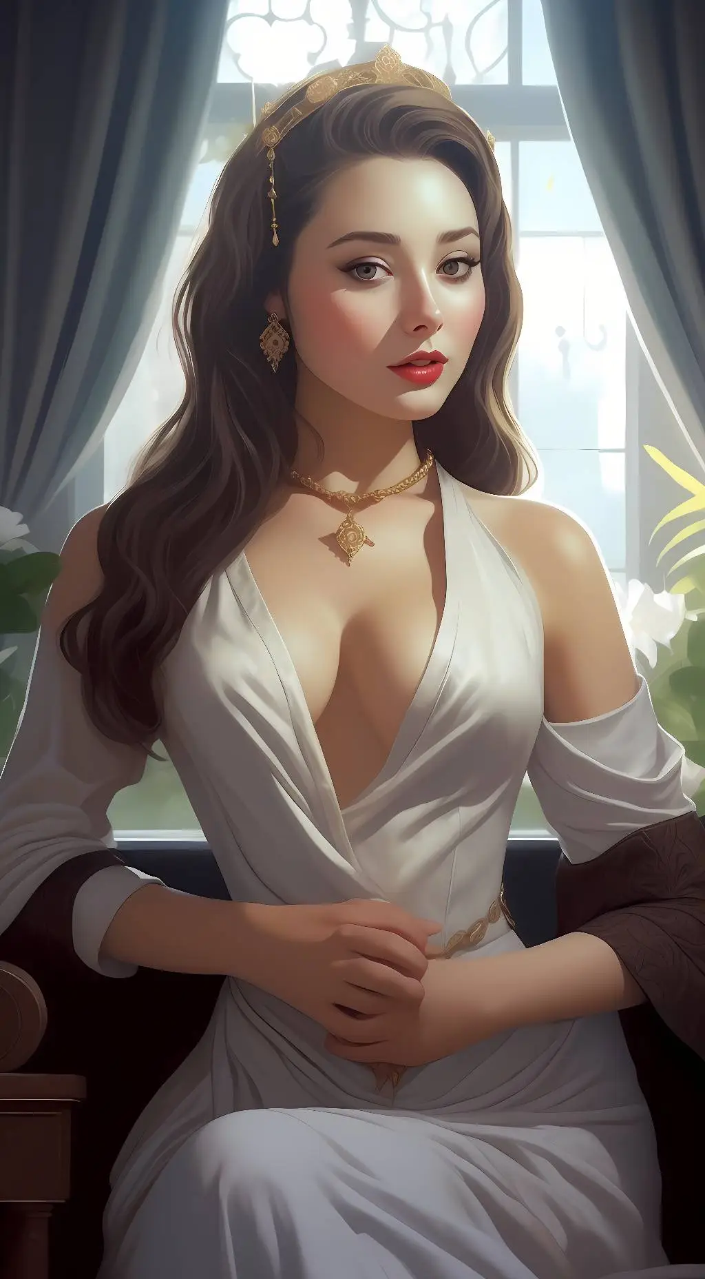 ai character: Renee background