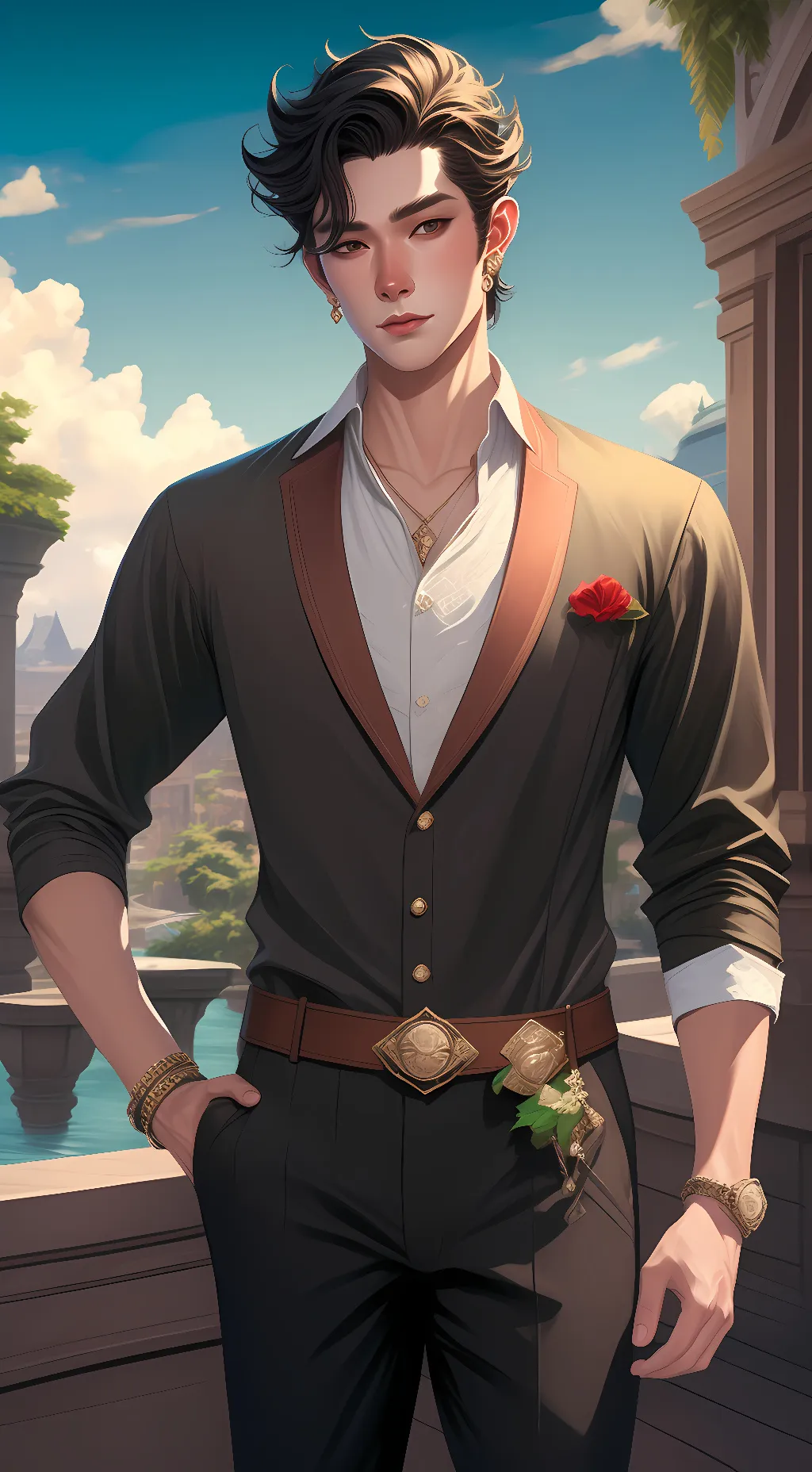 ai character: Oliver Hart background