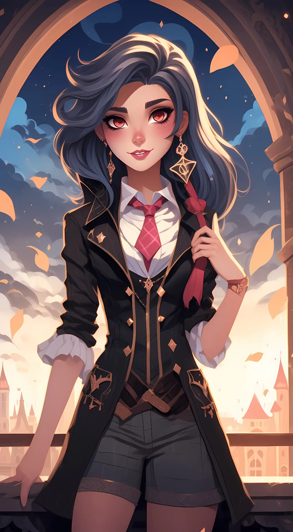 ai character: aphmau ver3 background