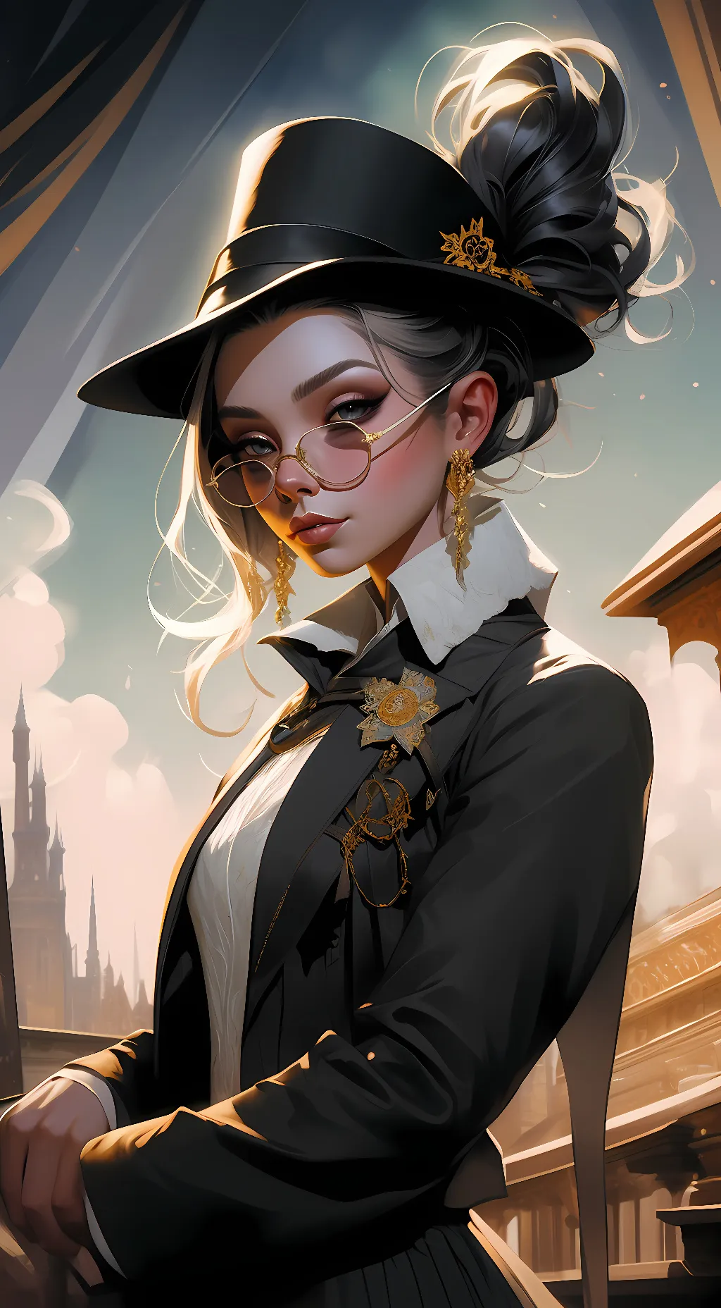 ai character: nolan background