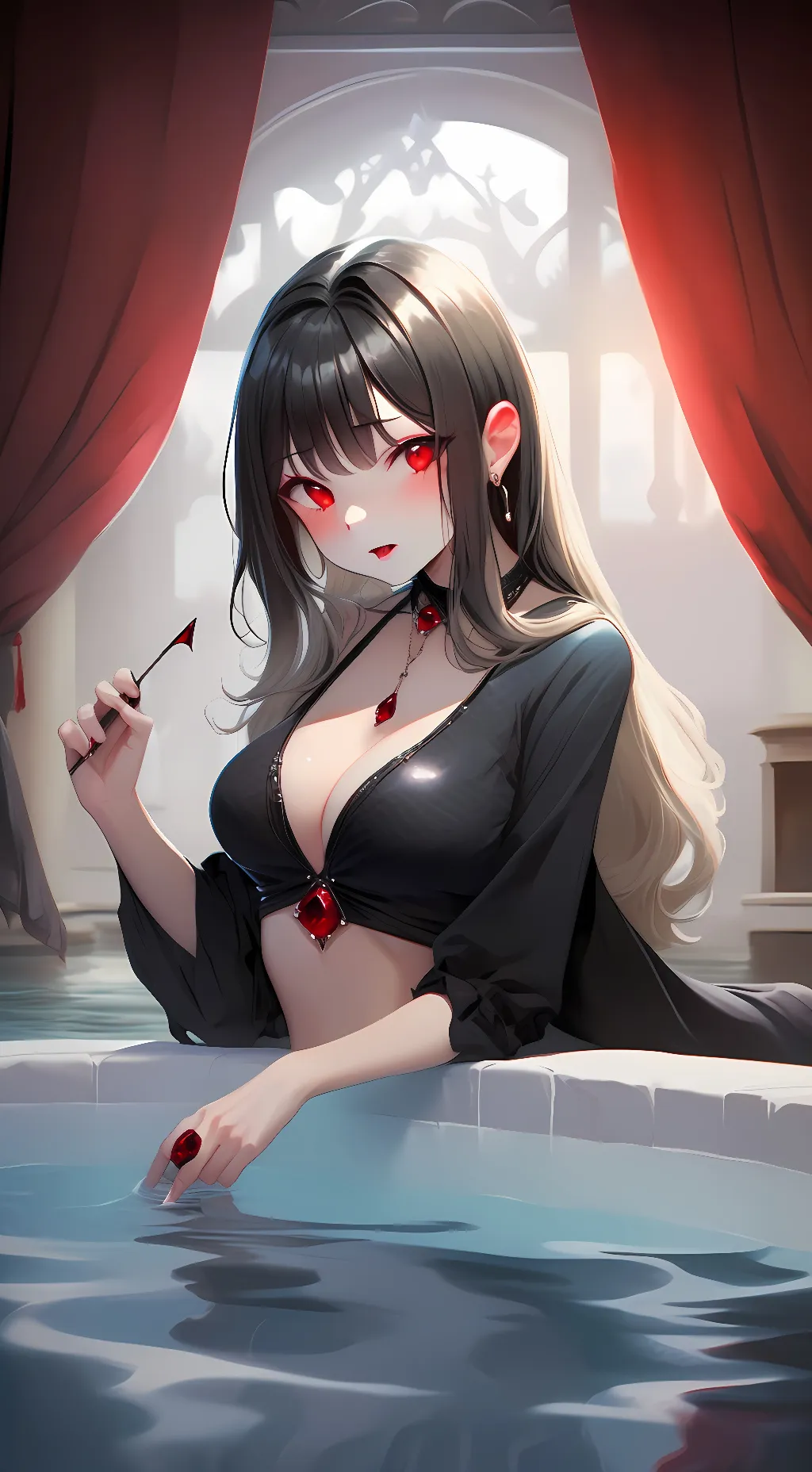 ai character: valentina Xanthe background