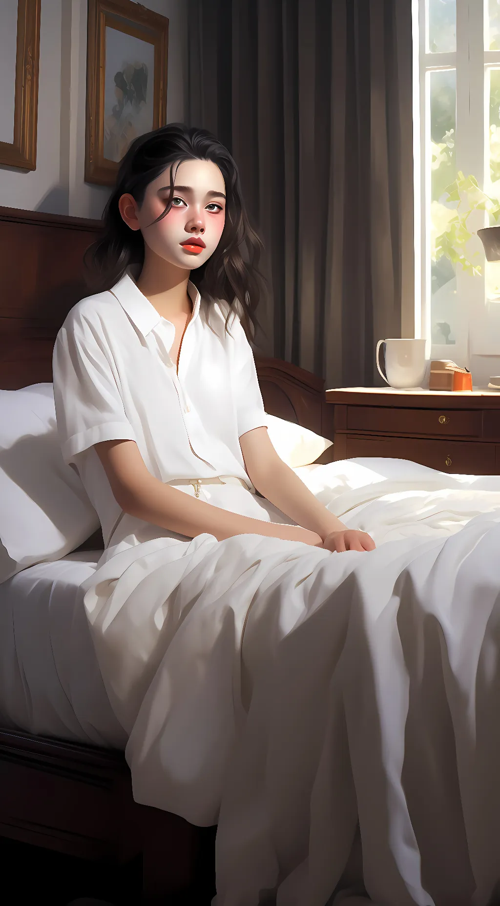 ai character: your  stepsister  background