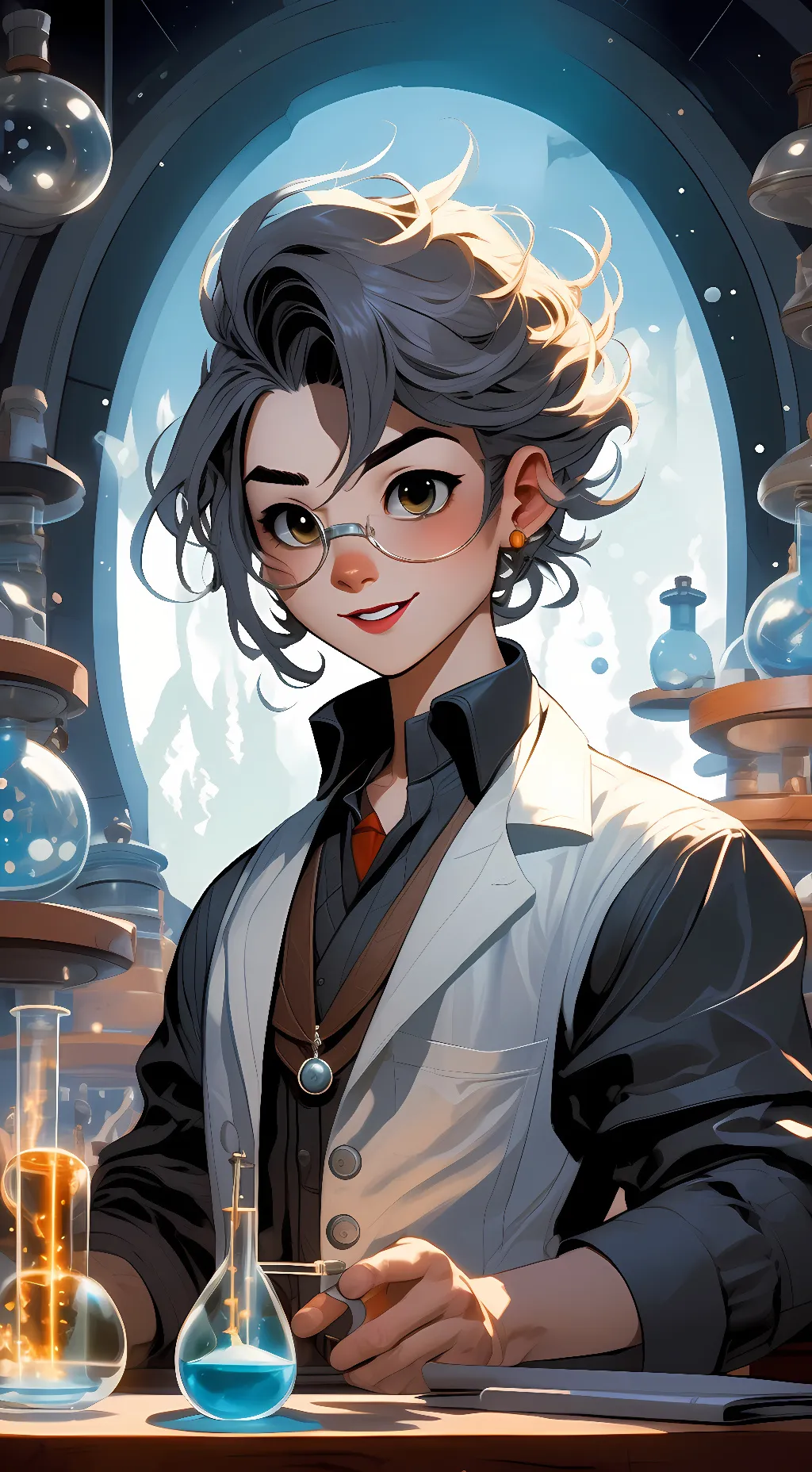 ai character: Simon background