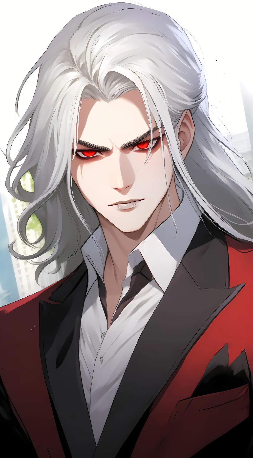 ai character: Ur vampire boss  background