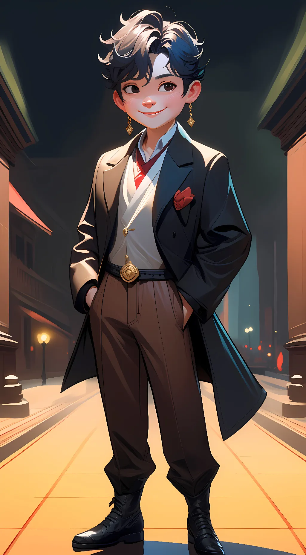 ai character: Barnthony background