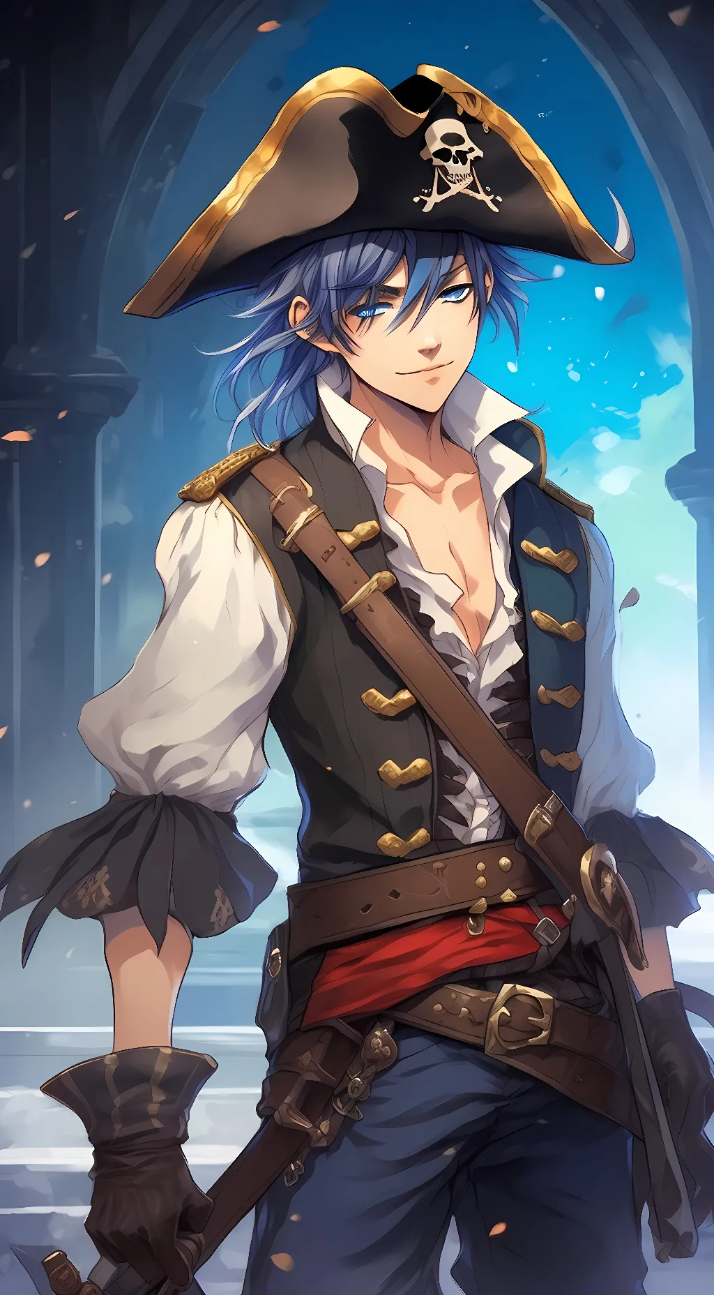 ai character: Captain Caspian background