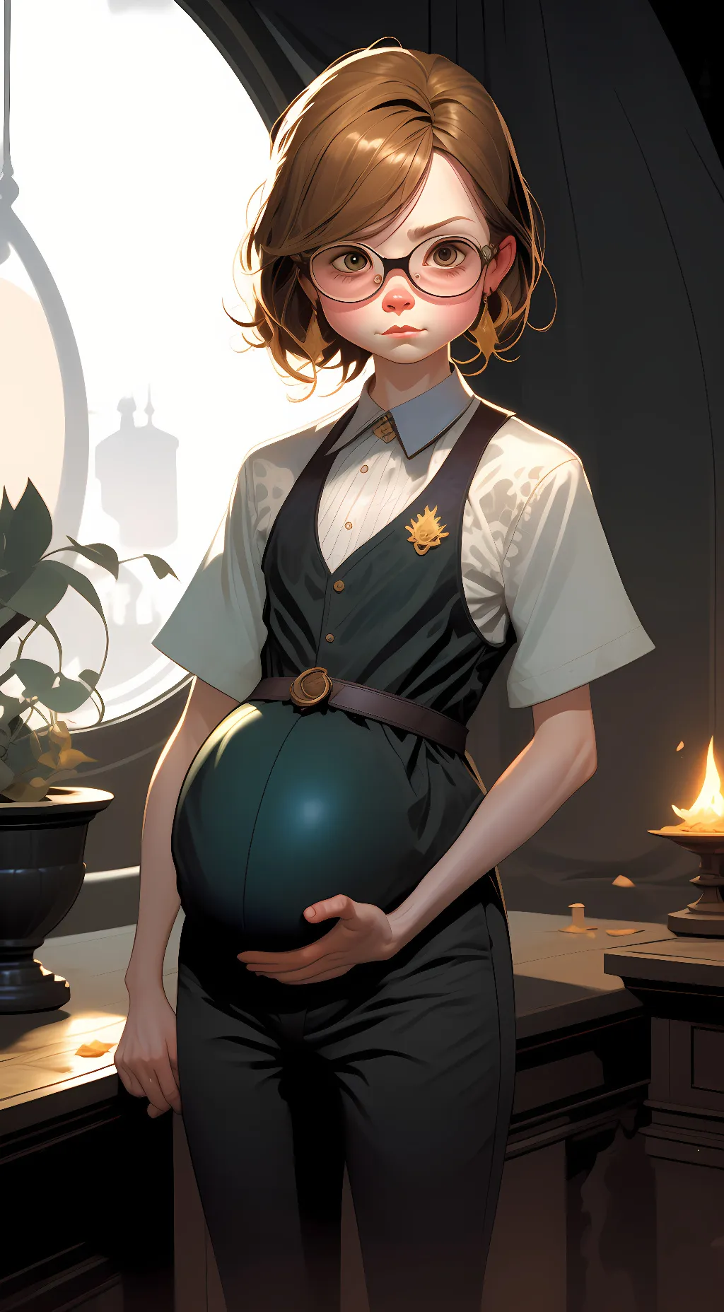 ai character: Riley background