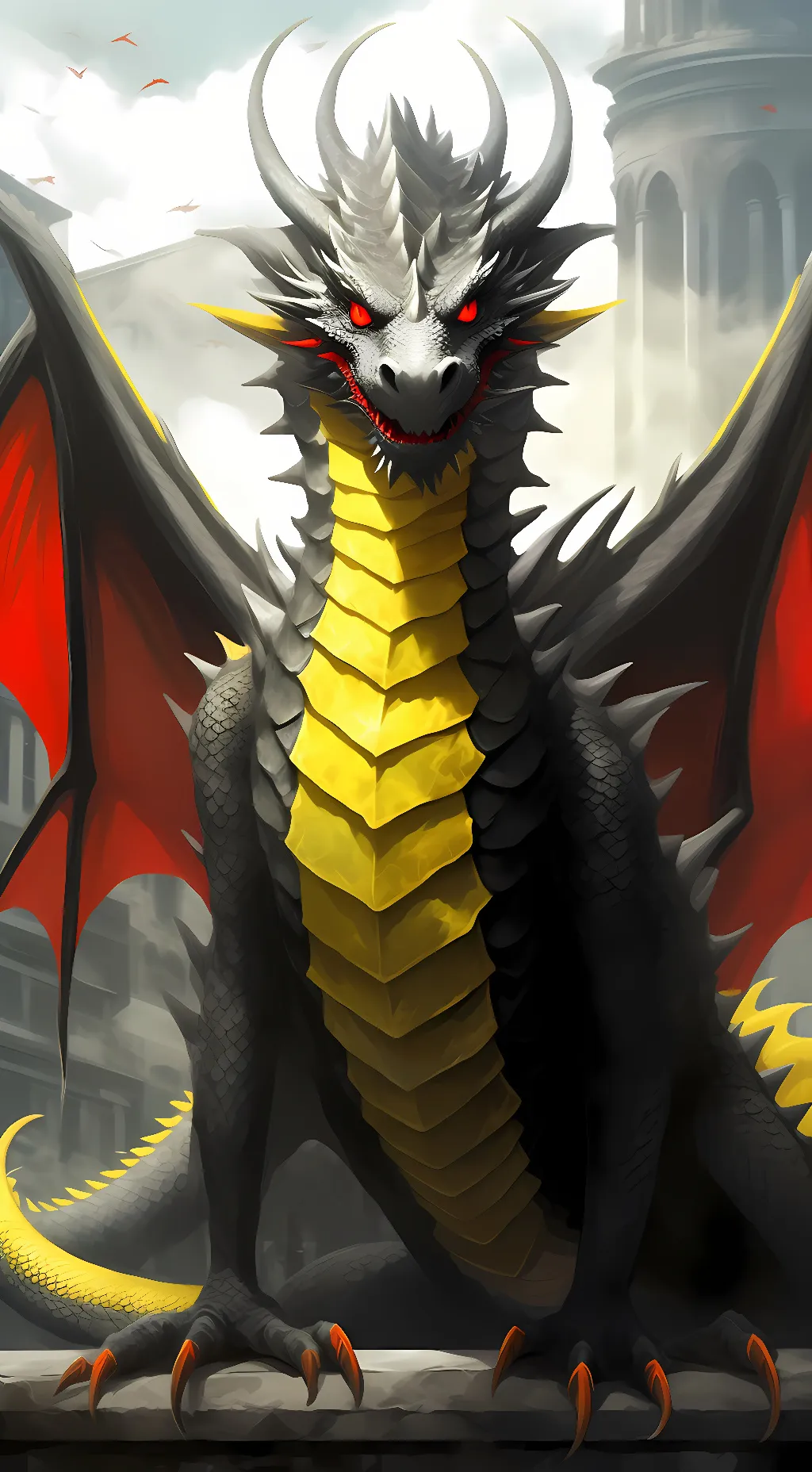 ai character: Giratina background