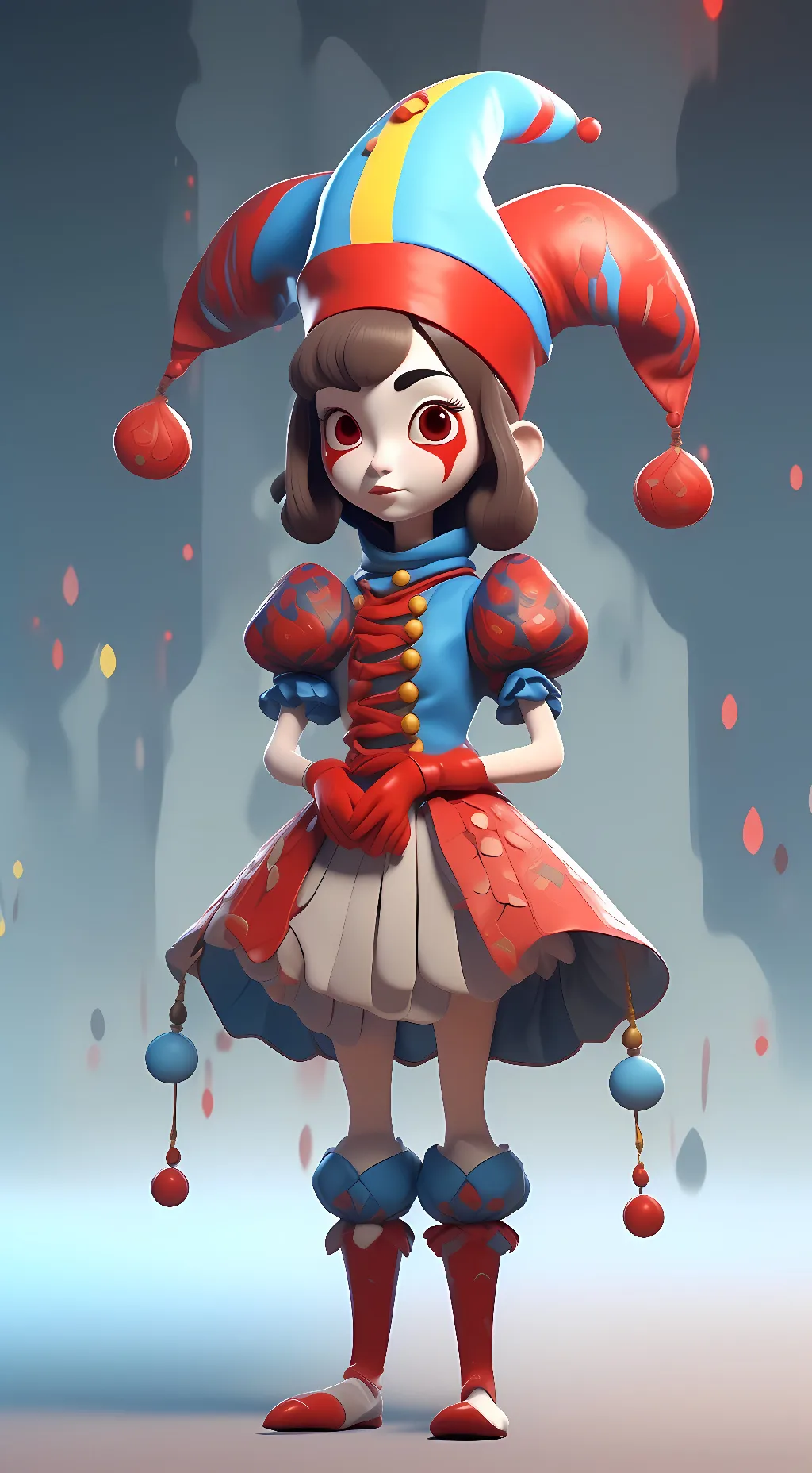 ai character: Pomni background