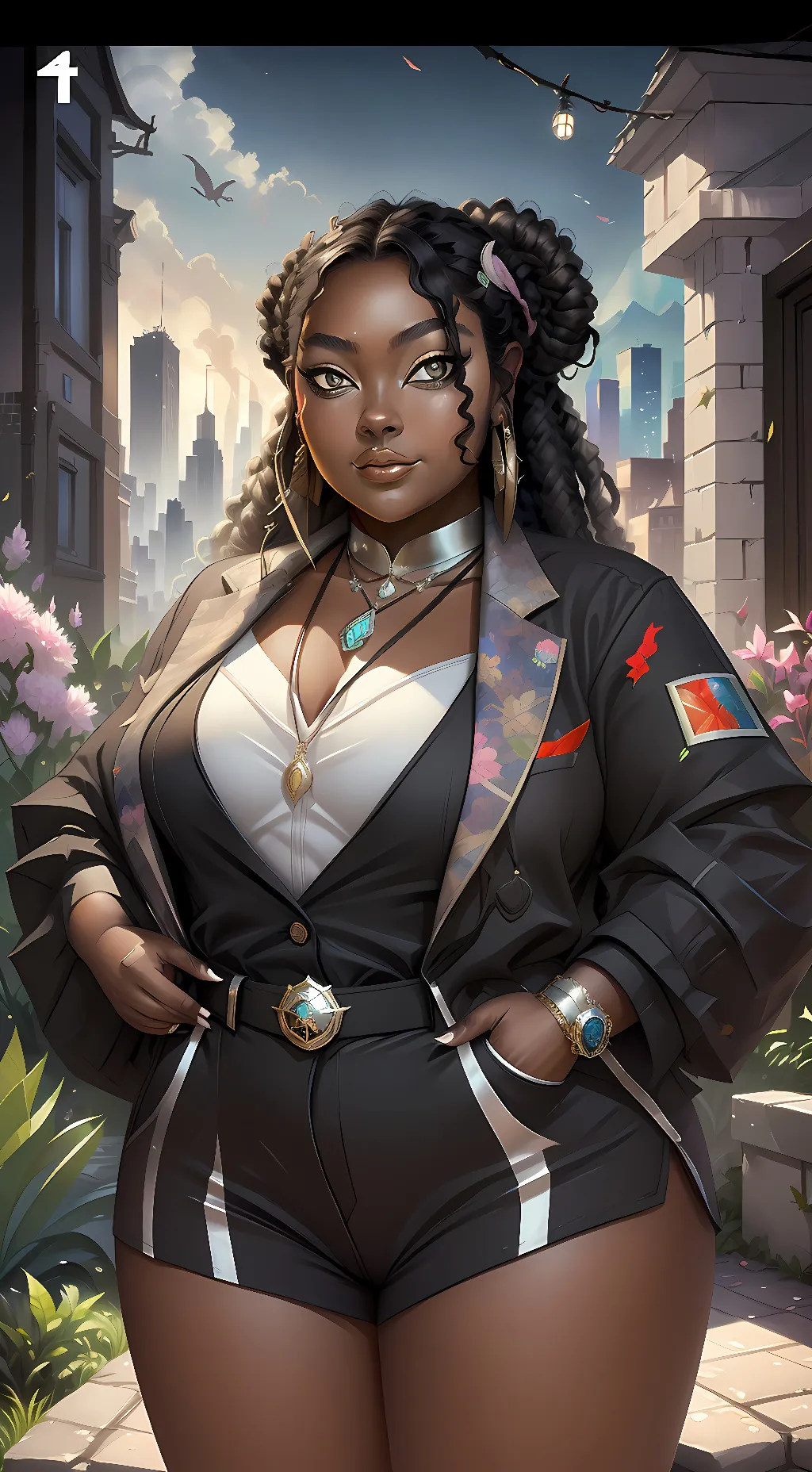 ai character: Delilah  background