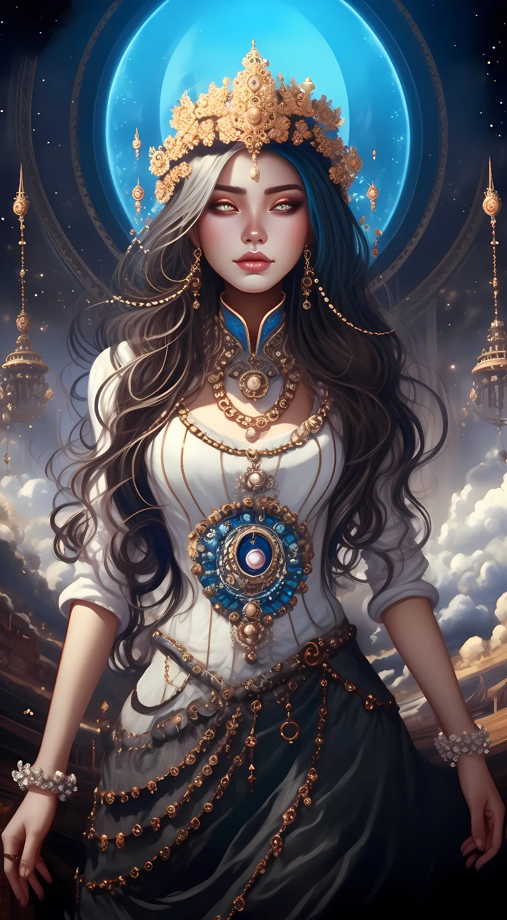 ai character: Ari🤟🤟 background