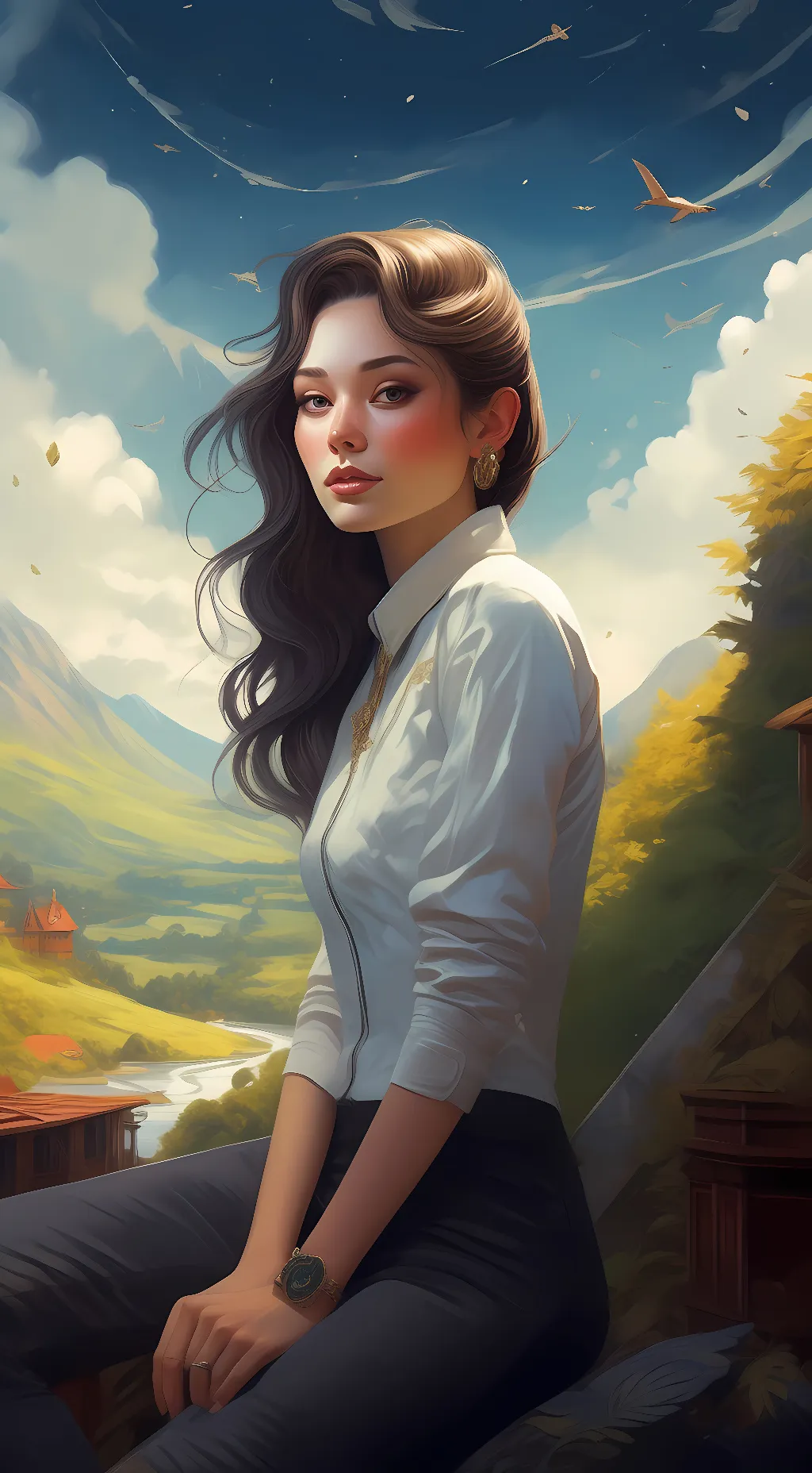 ai character: Xeris background