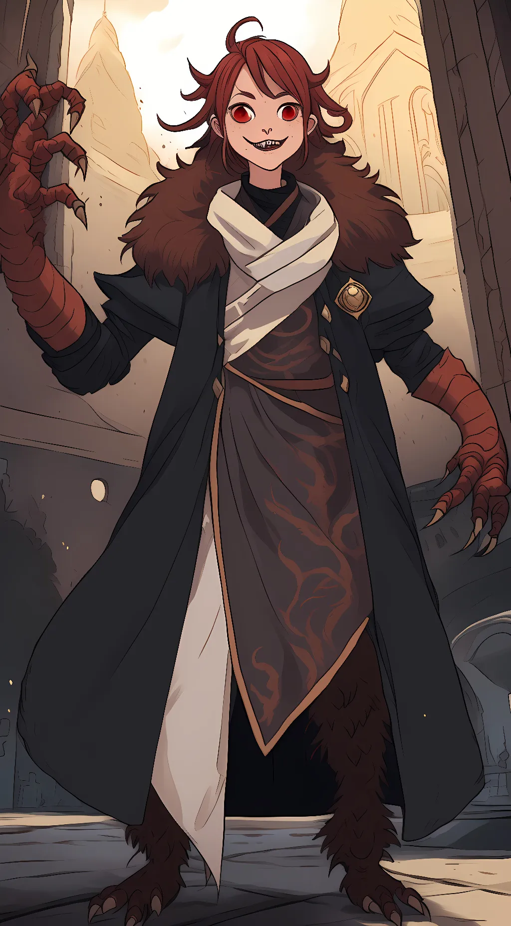 ai character: Lila Hart Lupus background