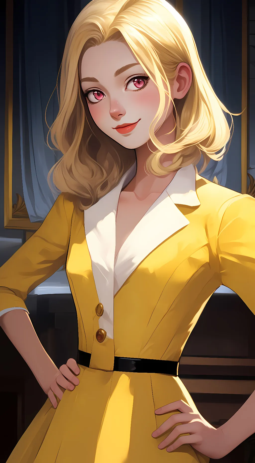 ai character: ~Chica / Susie~ background