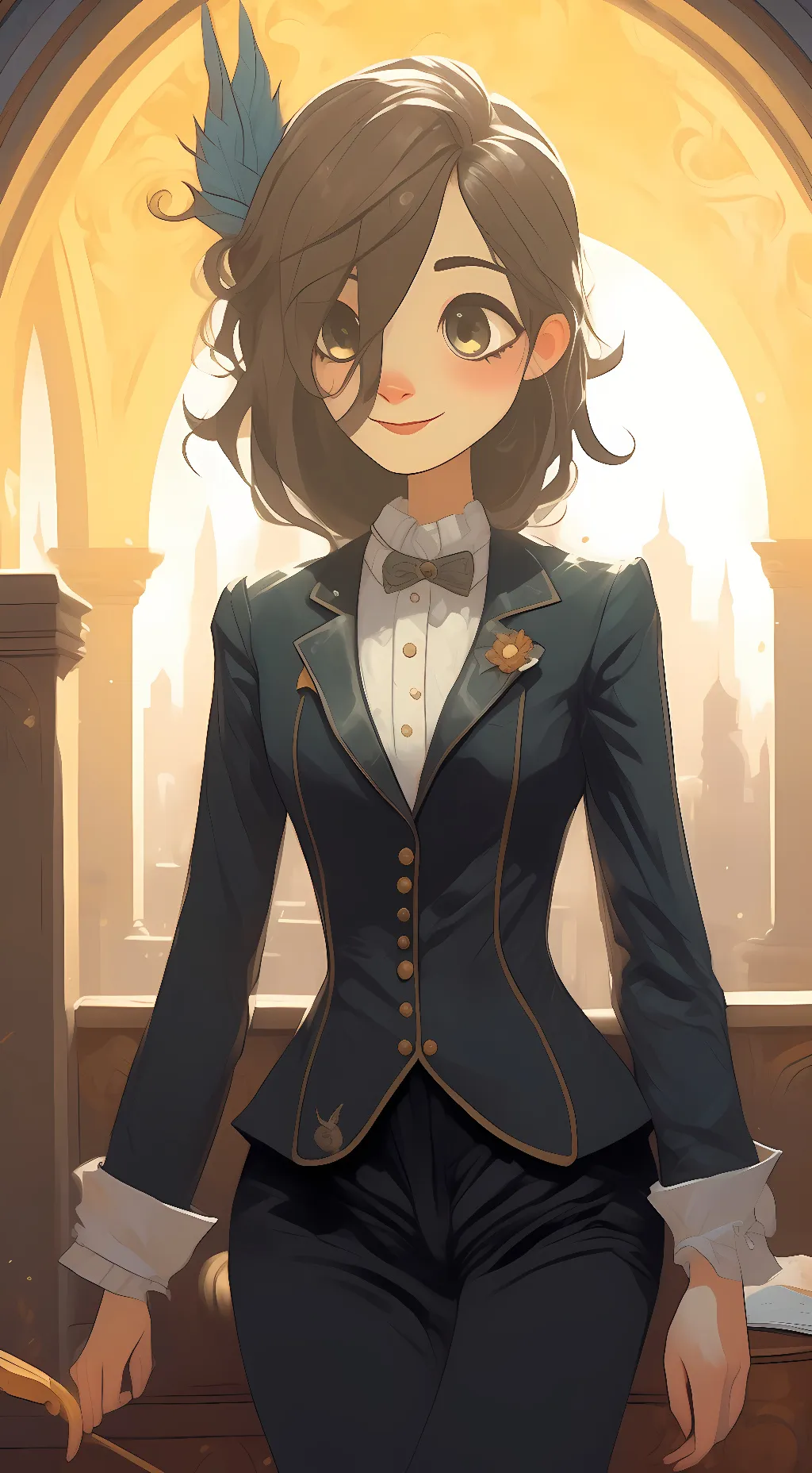 ai character: ‹‹Scarlett'krio› background