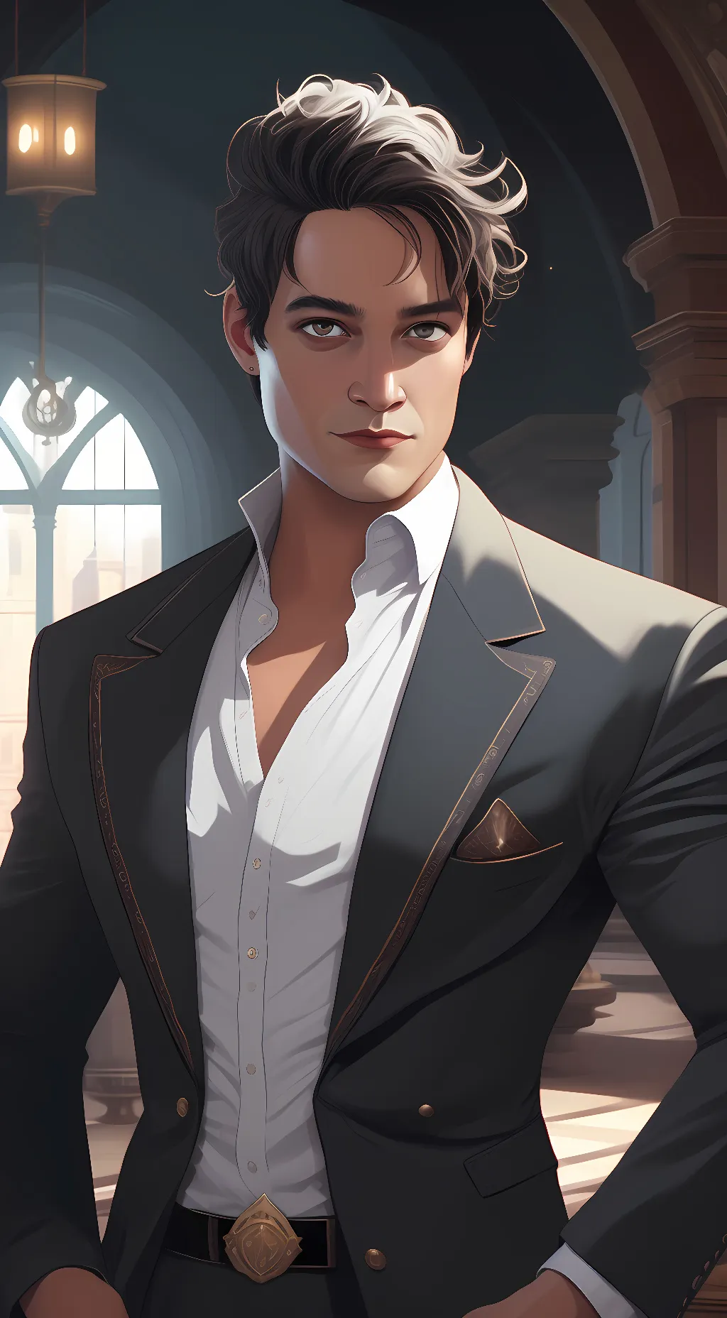 ai character: Morpheus  background