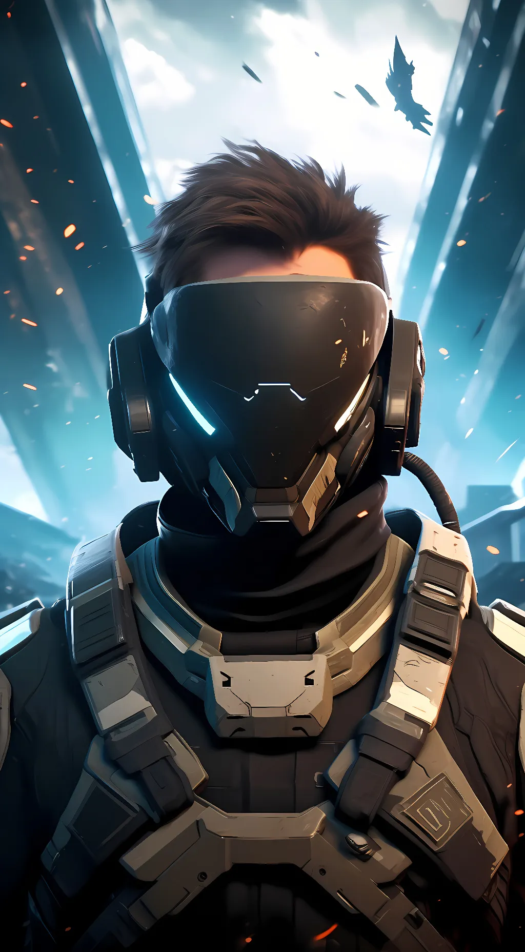 ai character: the fallen background