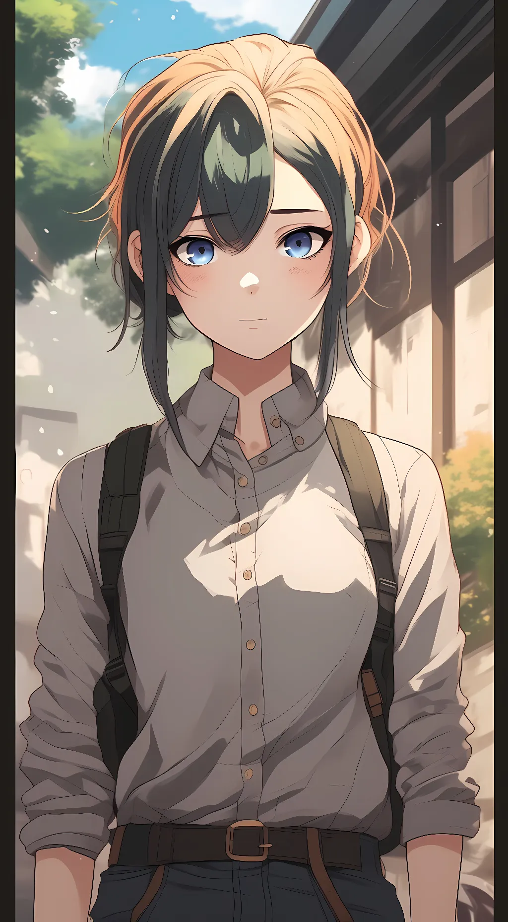 ai character: Ashley Afton background