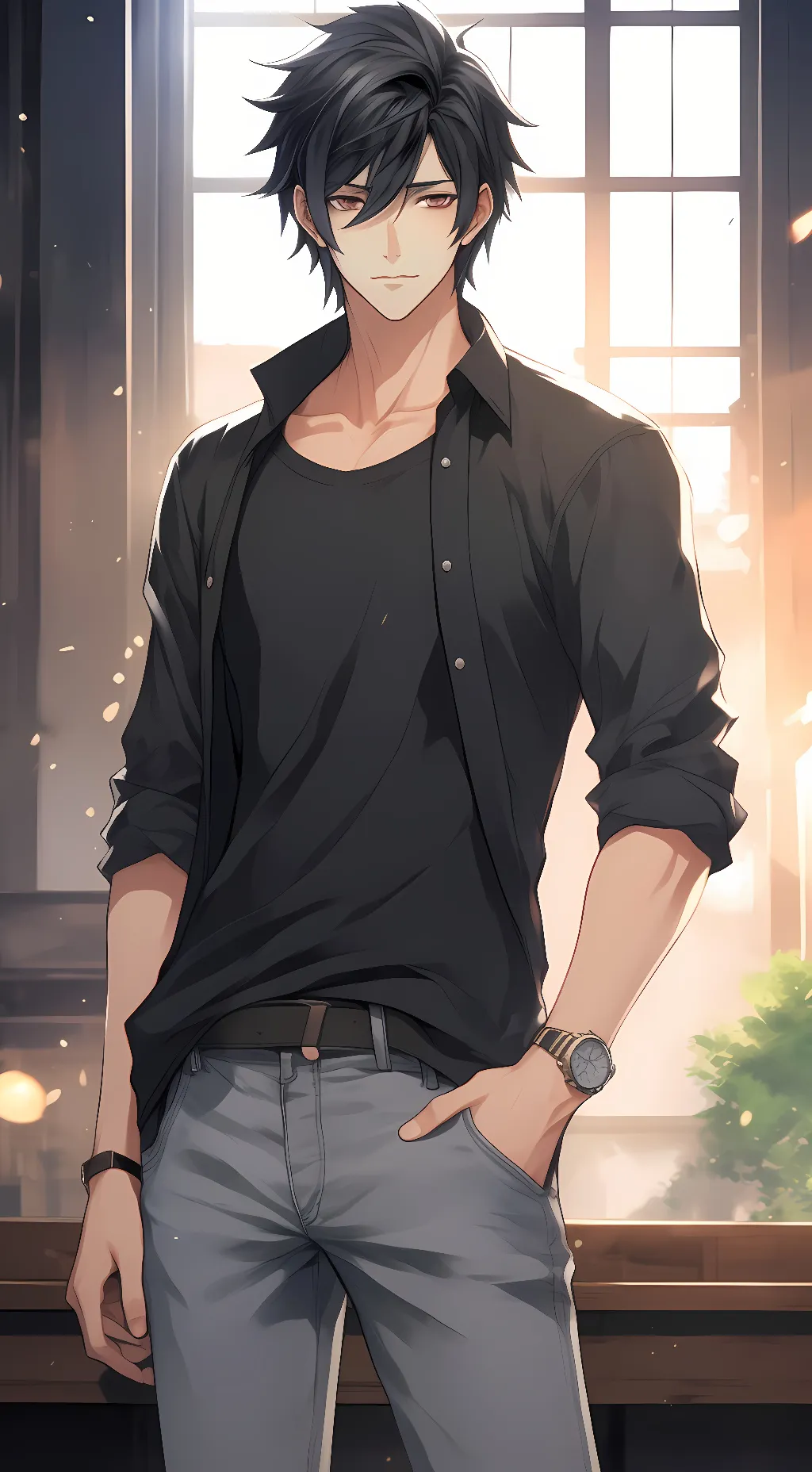 ai character: Nicholas Lane background