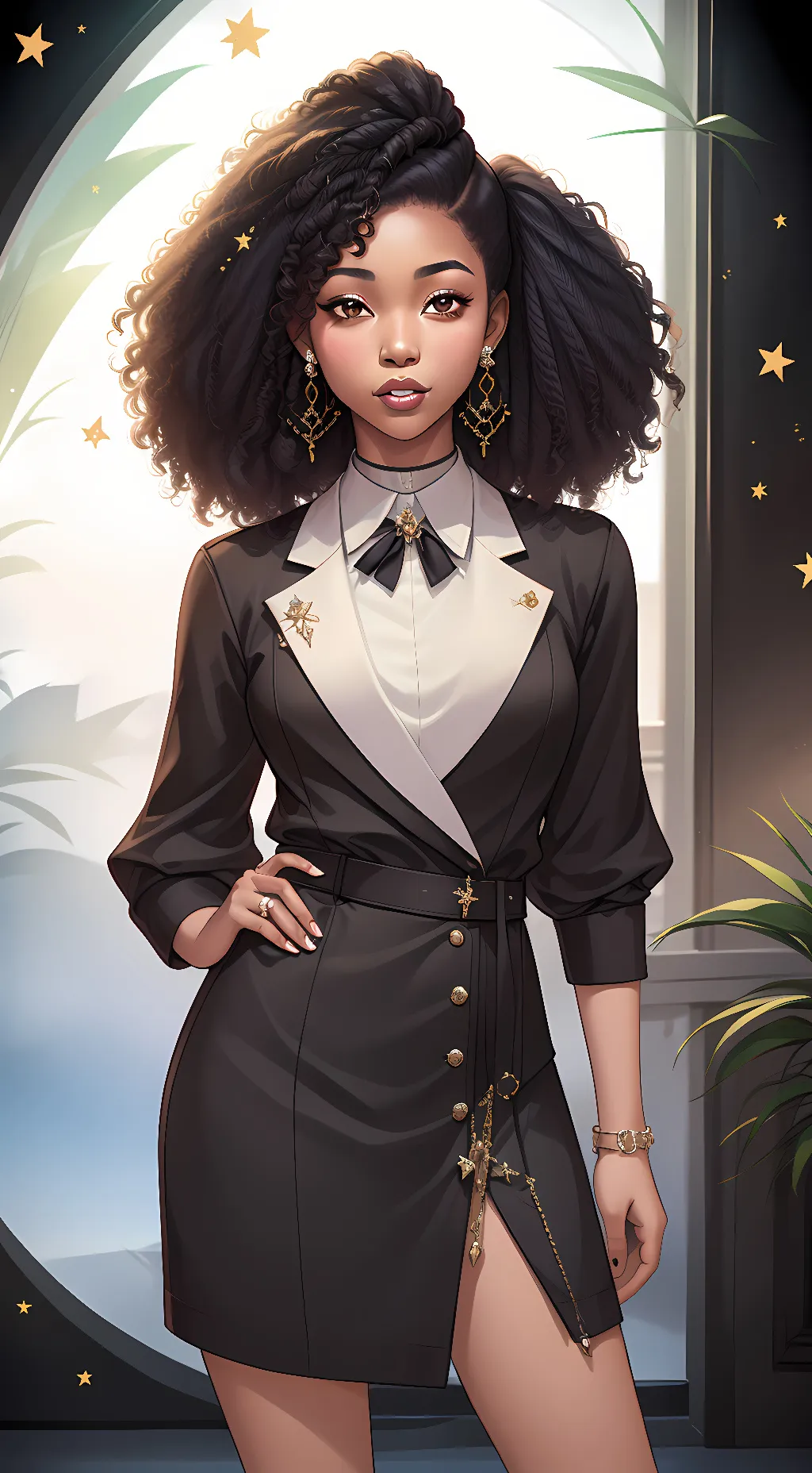 ai character: Mia background