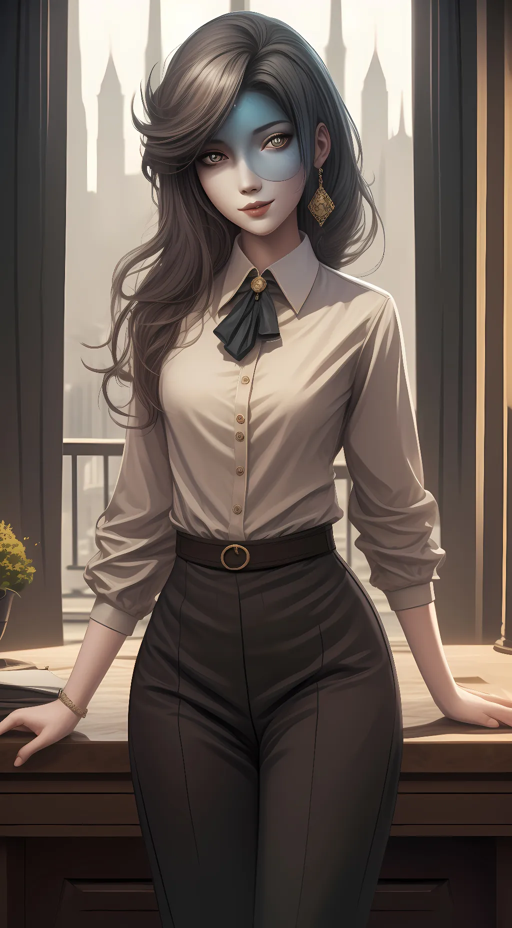 ai character: rani the witch background