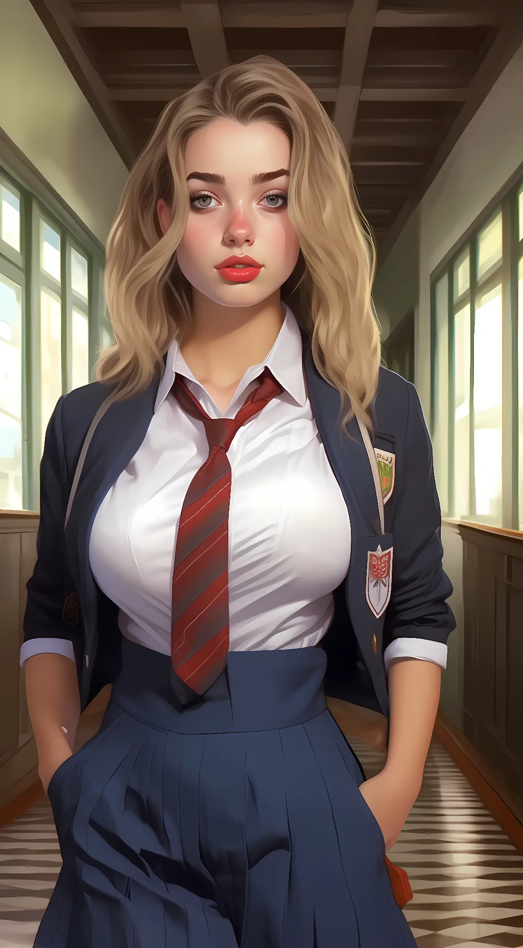 ai character: Payton Kirsh background