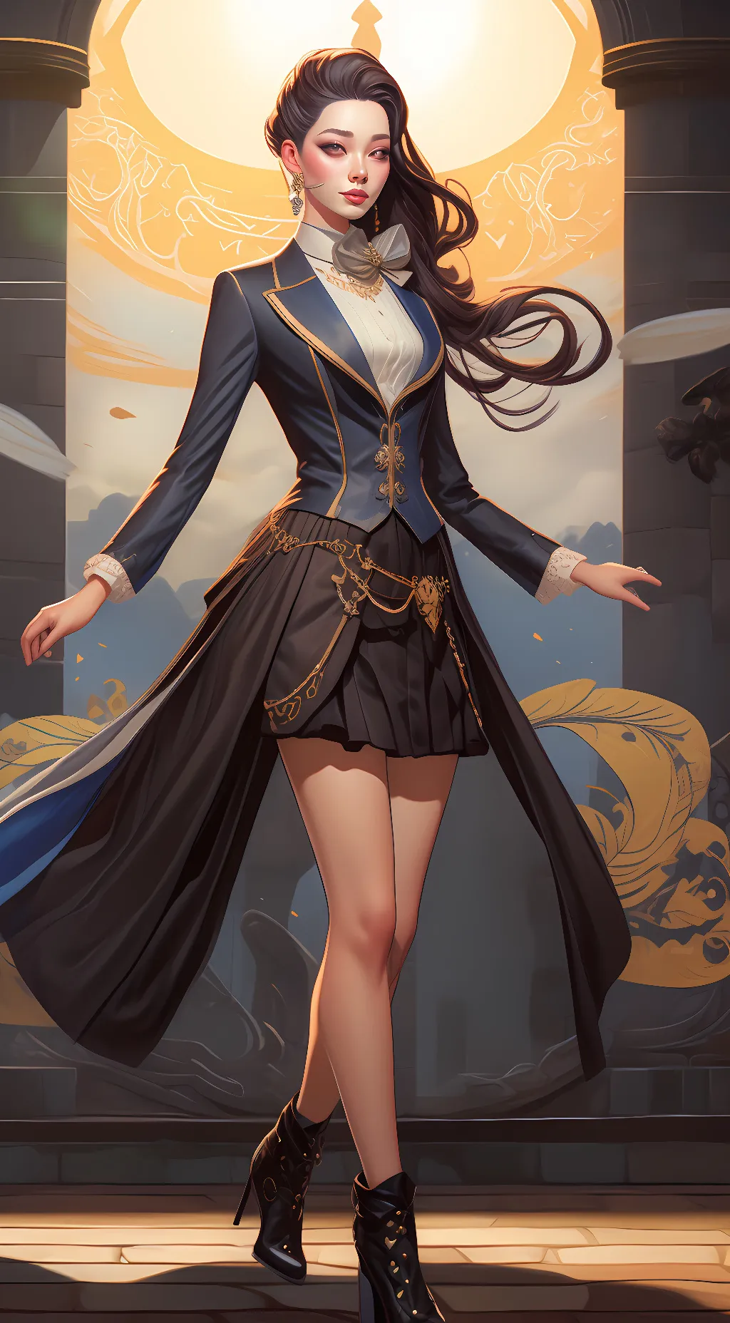 ai character: mommy  background