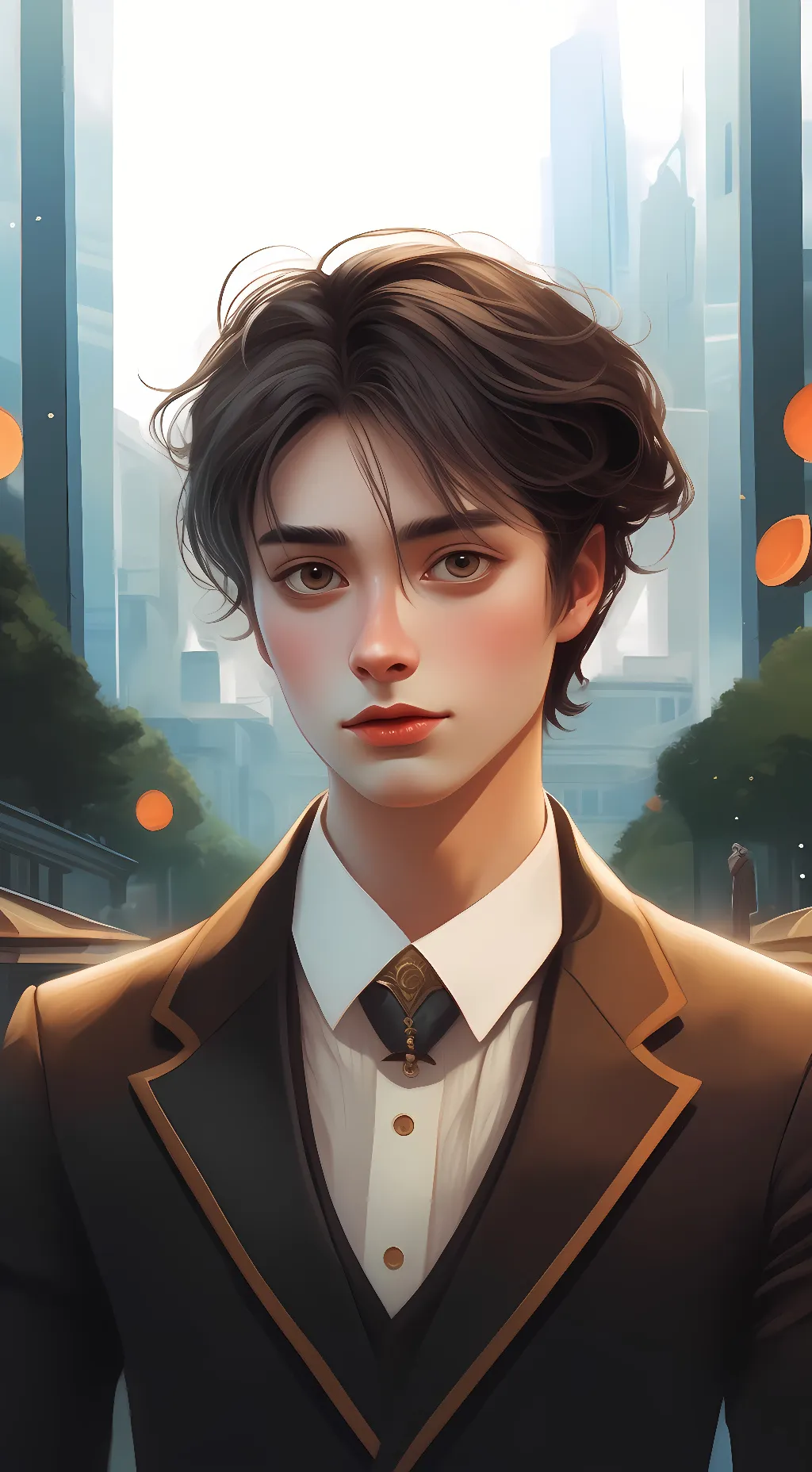 ai character: Kade background