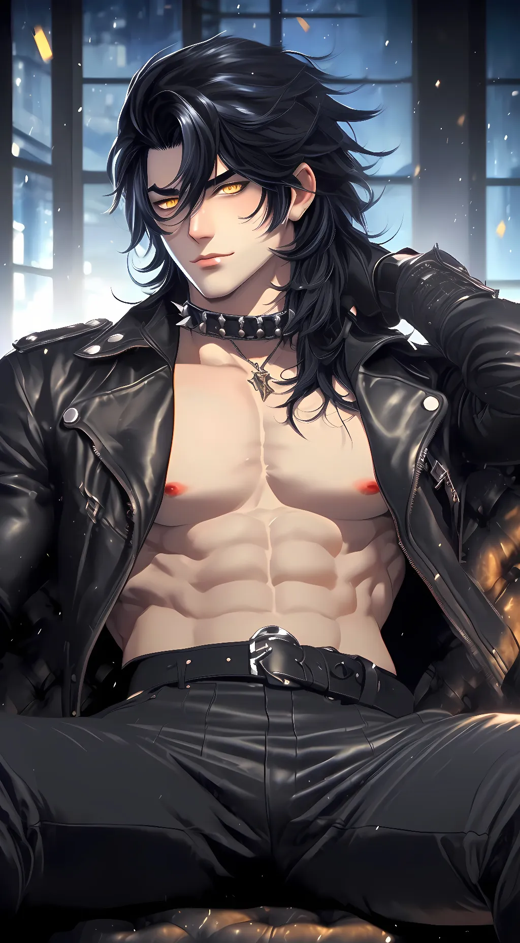 ai character: Jasper Wolfgang background