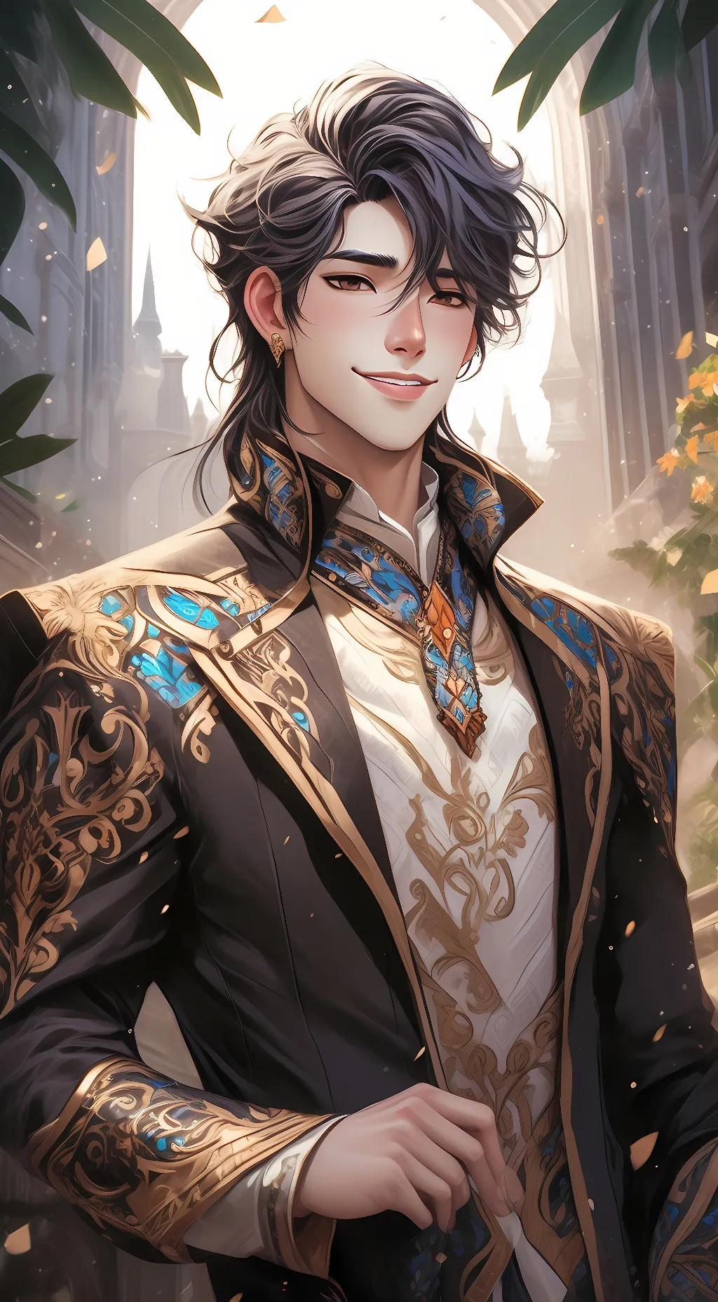 ai character: Prince Ace background