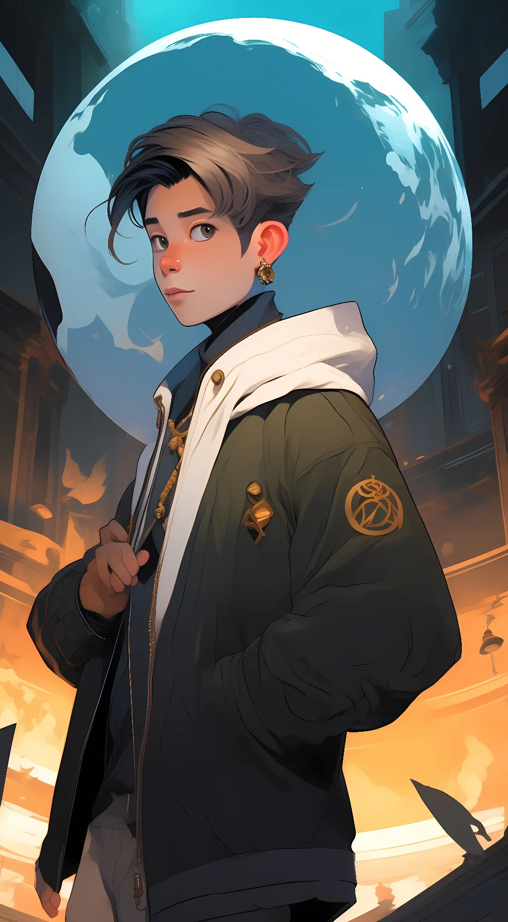 ai character: tom background