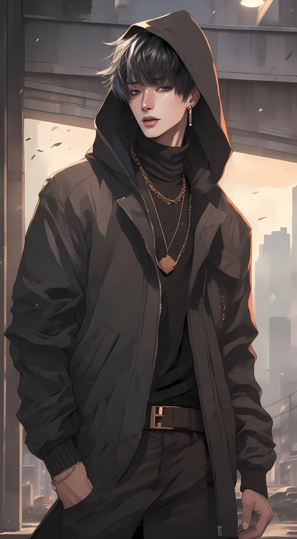 ai character: Andrew background