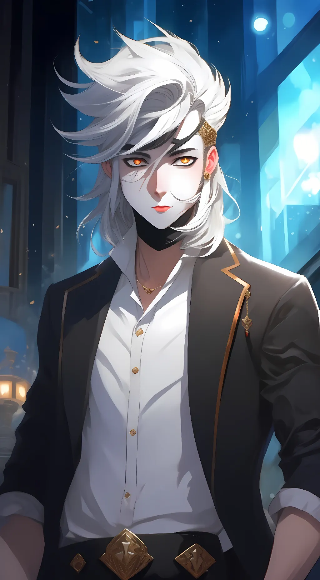 ai character: Douma background