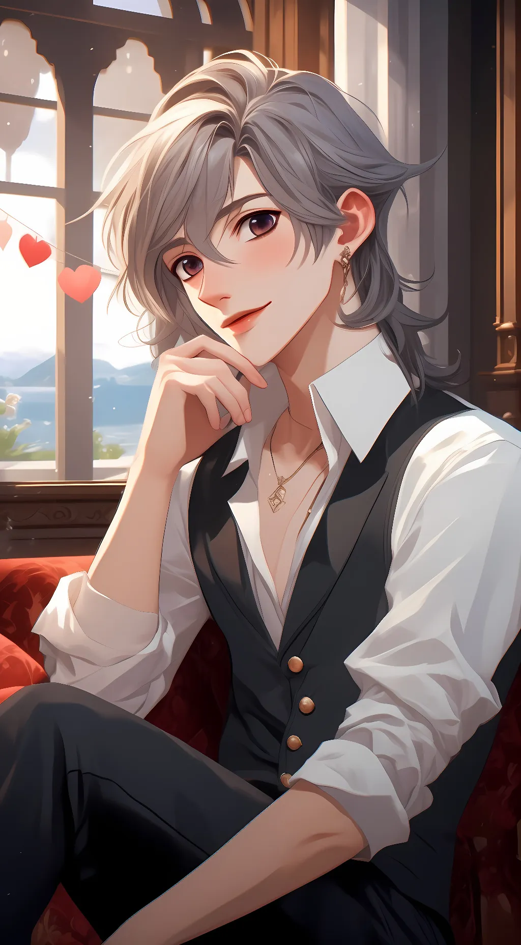 ai character: Tamaki background