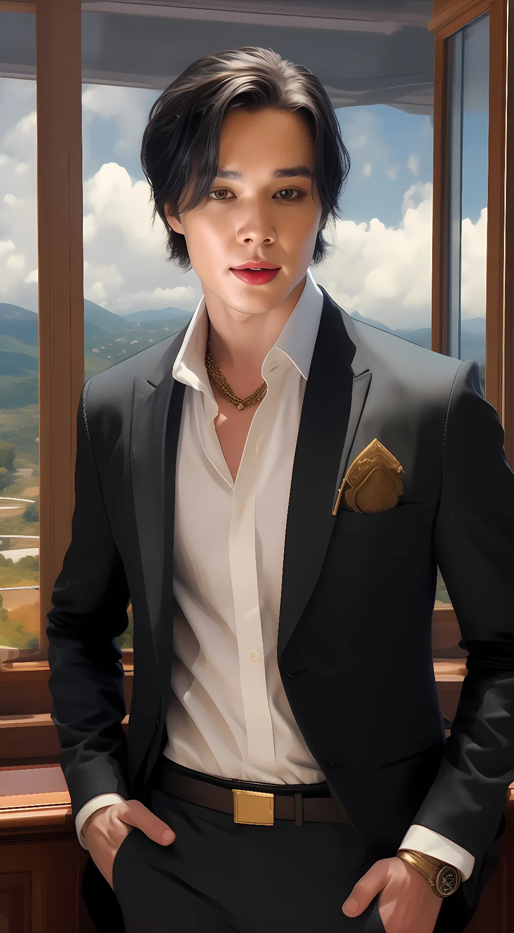 ai character: Park Jimin background