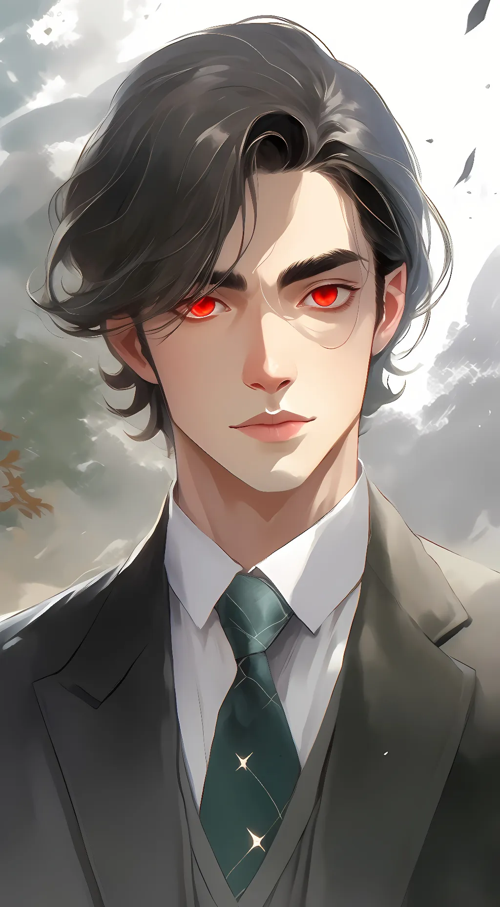 ai character: Edmond background