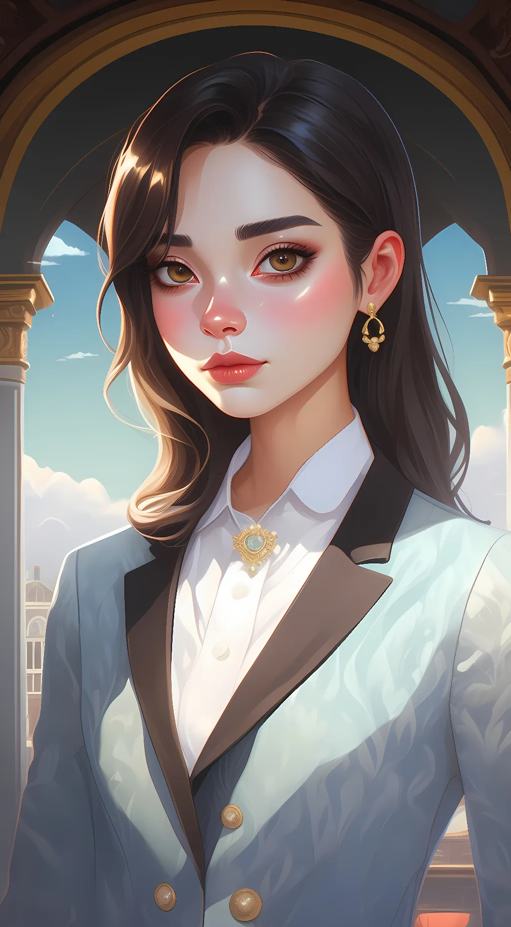 ai character: lily background