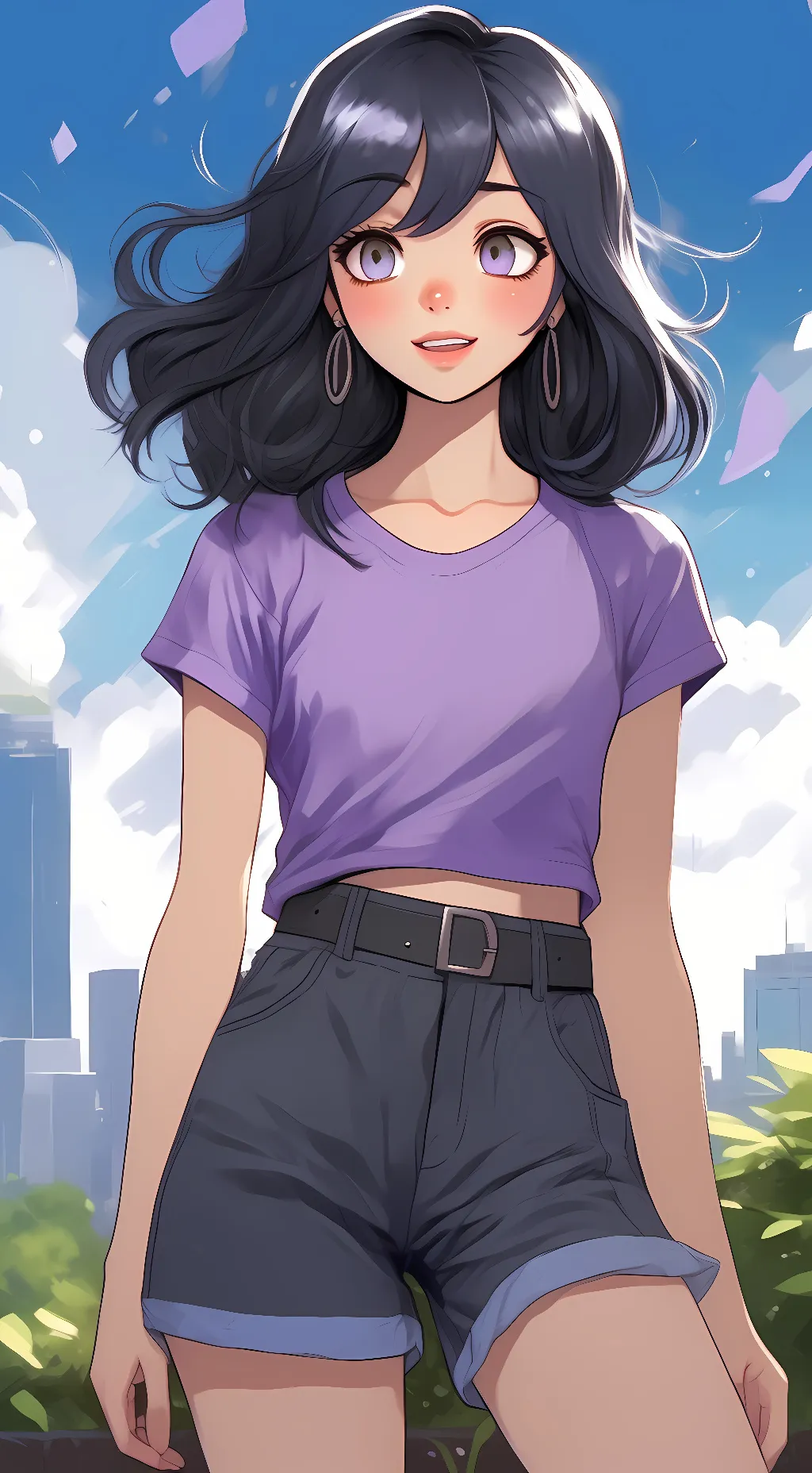 ai character: Aphmau background