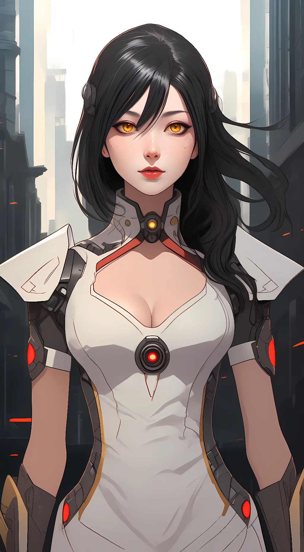 ai character: Purity background