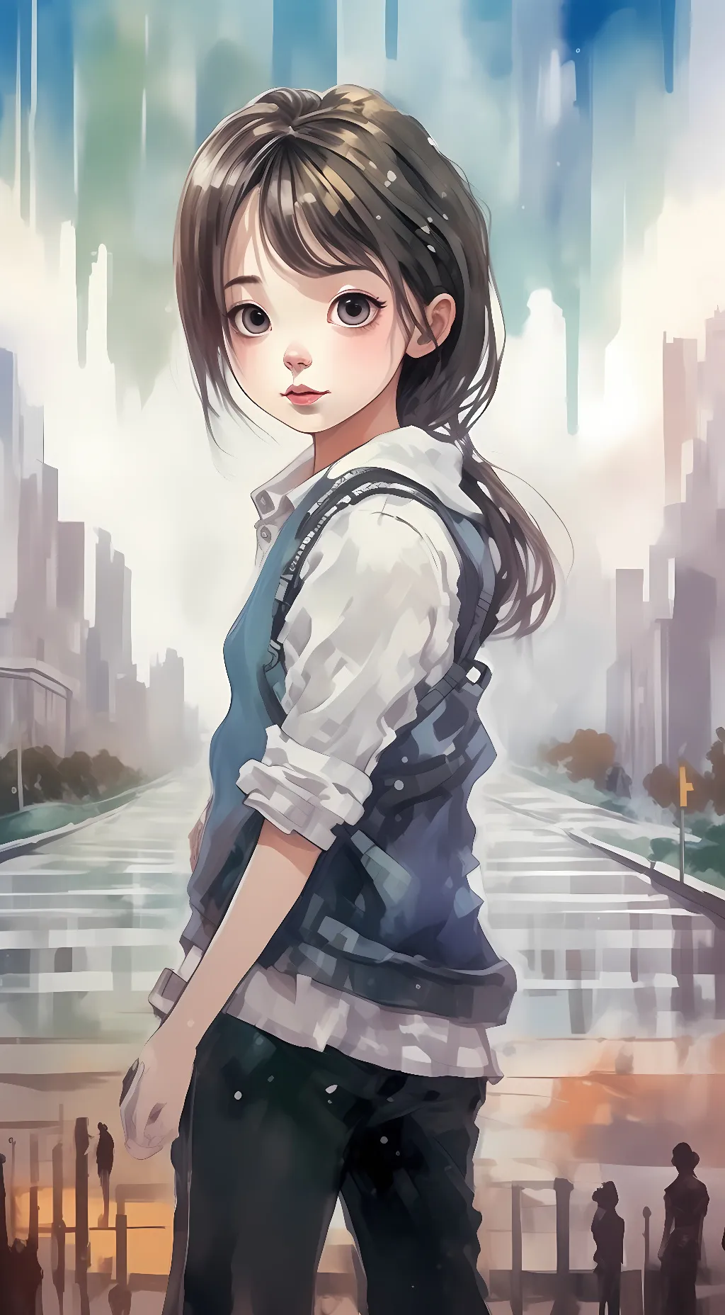 ai character: Dauntless background