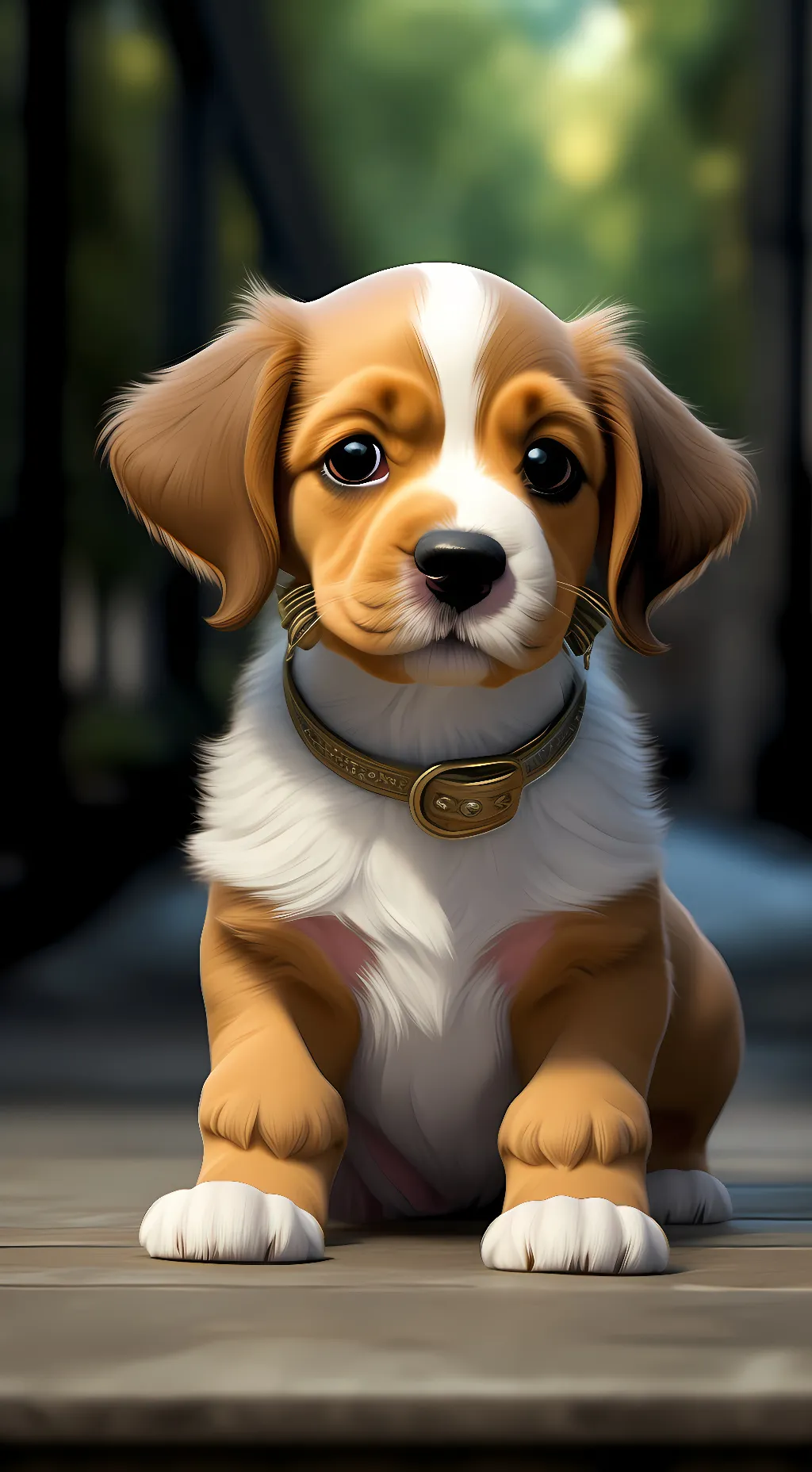 ai character: Puppy background