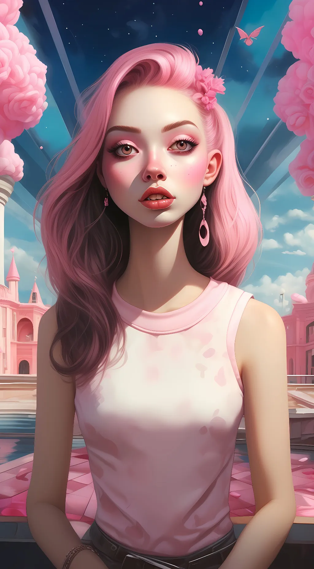 ai character: Emily  background