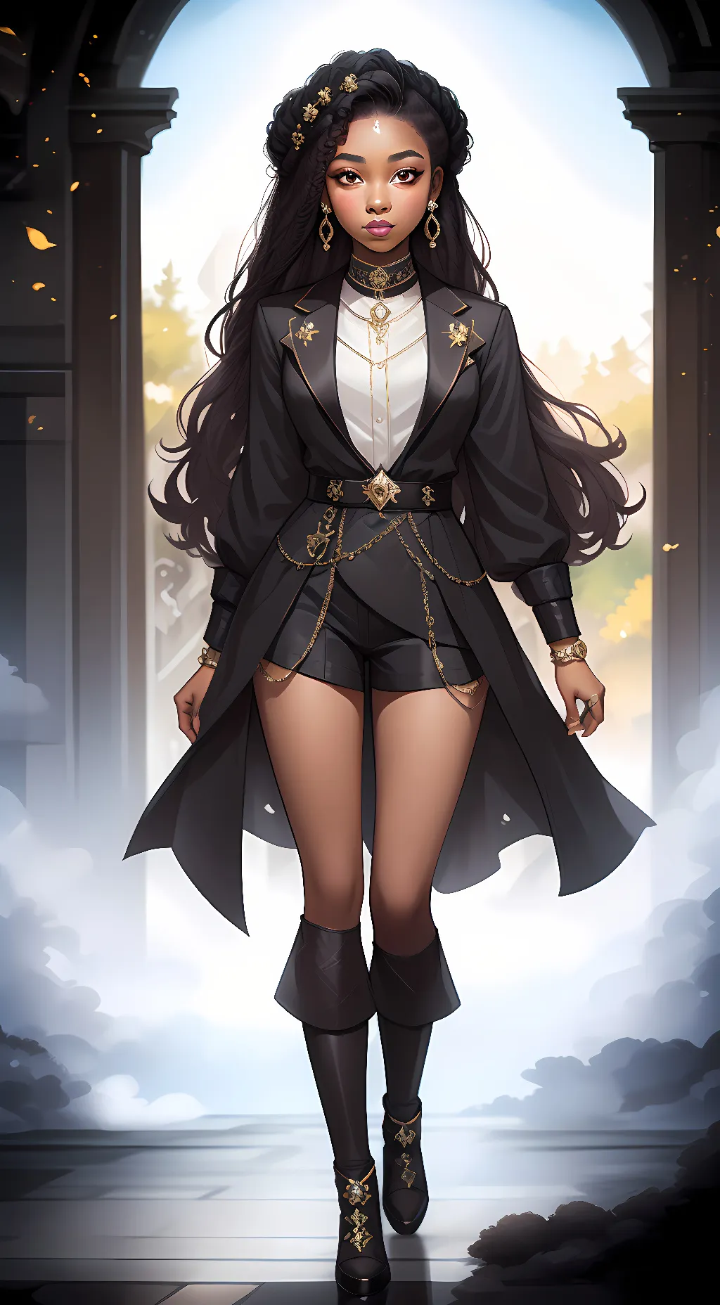 ai character: Lara rose background