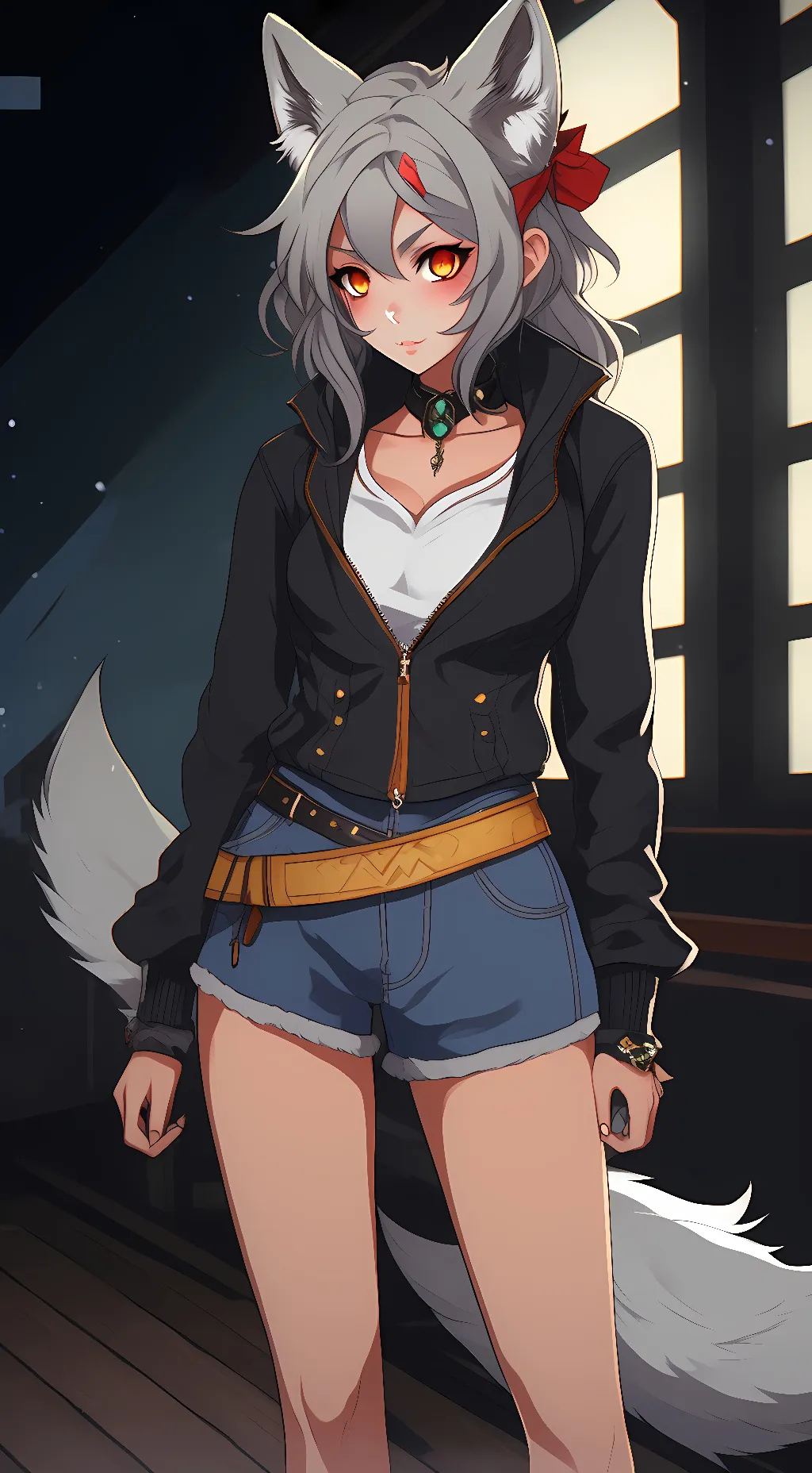 ai character: maki background